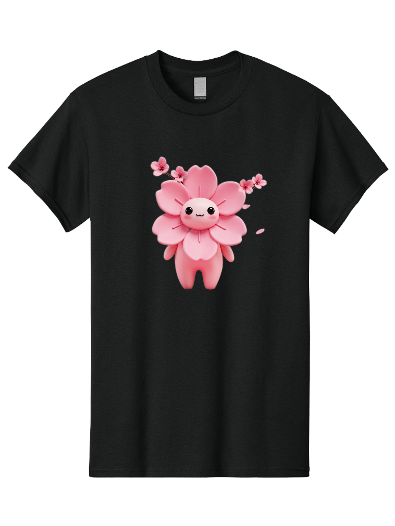 Pink-Flower-Character Men'S Graphic Tee, 100% Cotton, Comfortable Casual Summer Wear, Machine Washable, Vintage Camera, Old Camera, Antique Camera, Black Camera, Classic Photography, Photography Equipment, Nostalgic Device, Film Camera, Ban130 9