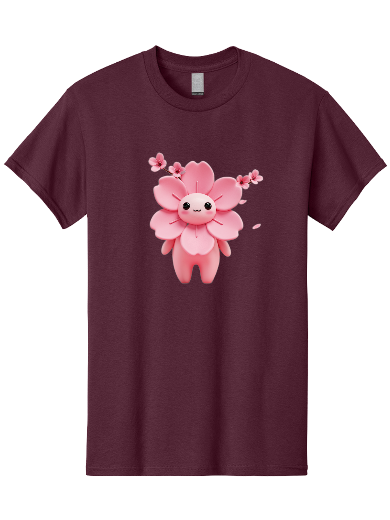 Pink-Flower-Character Men'S Graphic Tee, 100% Cotton, Comfortable Casual Summer Wear, Machine Washable, Vintage Camera, Old Camera, Antique Camera, Black Camera, Classic Photography, Photography Equipment, Nostalgic Device, Film Camera, Ban130 13