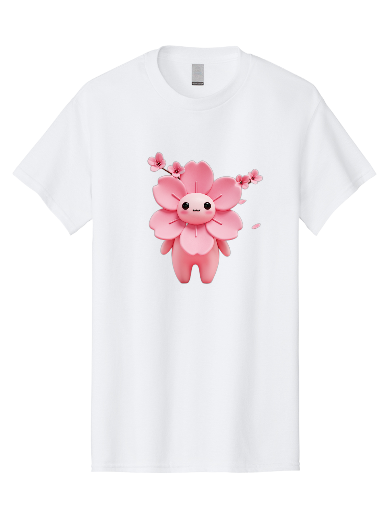 Pink-Flower-Character Men'S Graphic Tee, 100% Cotton, Comfortable Casual Summer Wear, Machine Washable, Vintage Camera, Old Camera, Antique Camera, Black Camera, Classic Photography, Photography Equipment, Nostalgic Device, Film Camera, Ban130 7