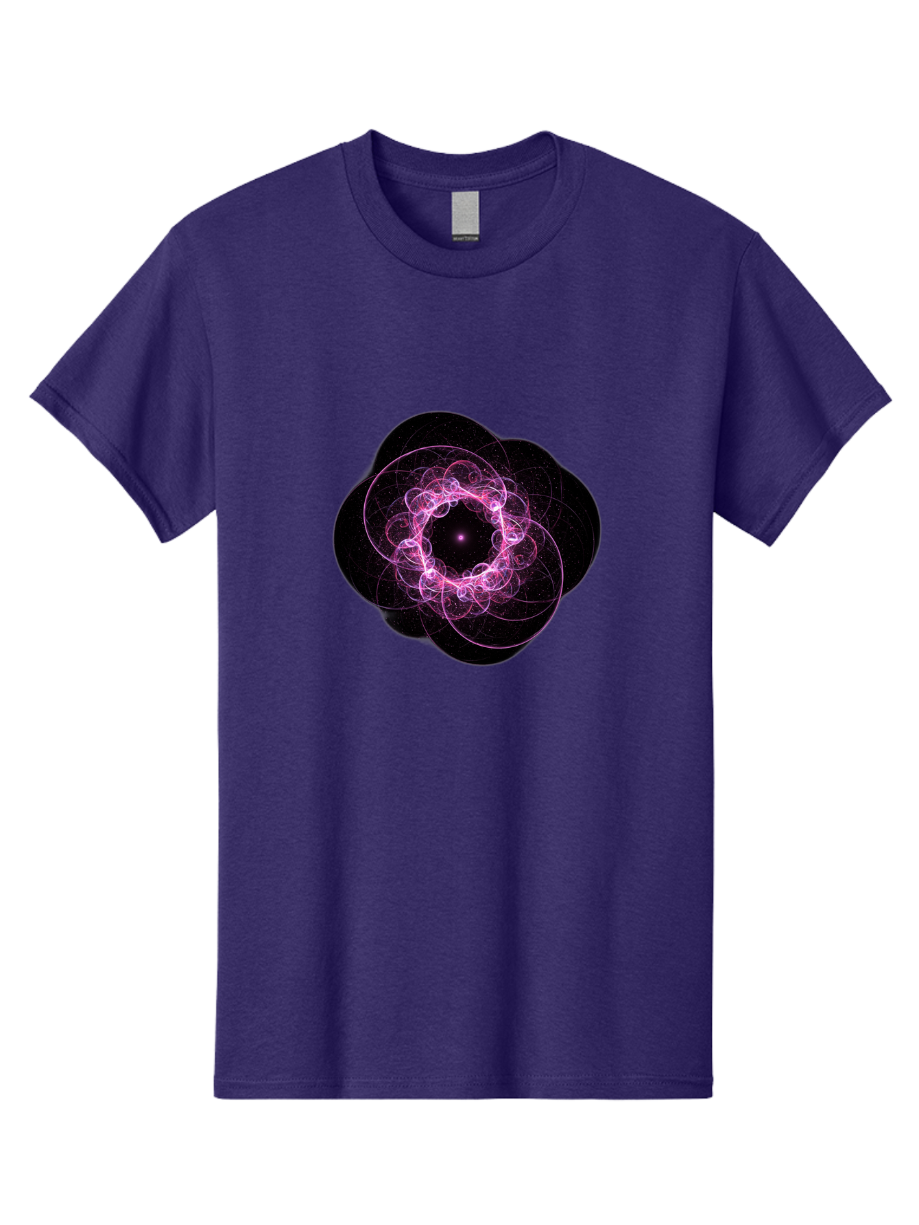 Purple-Fractal-Flower Men'S Graphic Tee, 100% Cotton, Comfortable Casual Summer Wear, Machine Washable, Vintage Camera, Old Camera, Antique Camera, Black Camera, Classic Photography, Photography Equipment, Nostalgic Device, Film Camera, Ban222 12