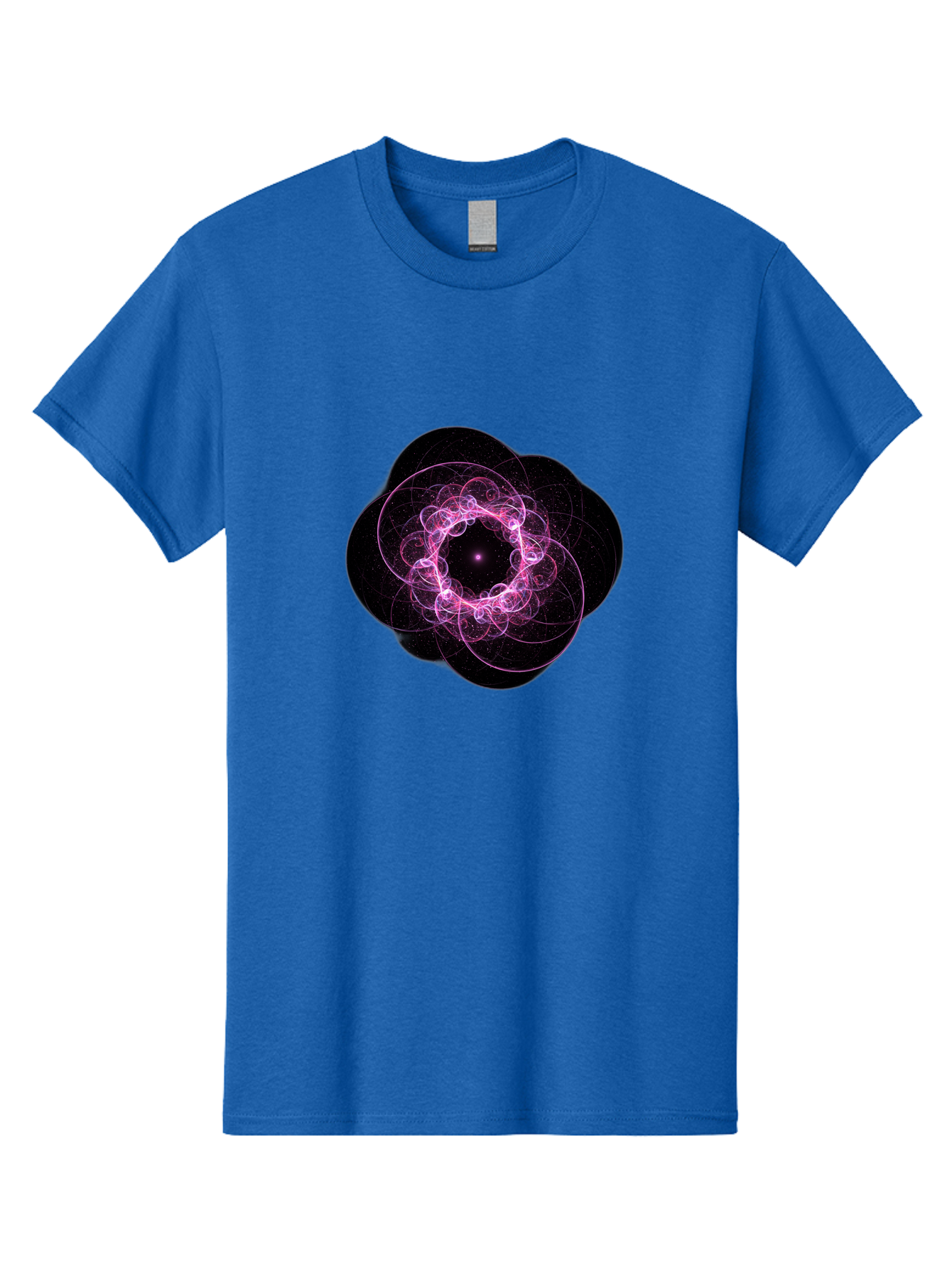 Purple-Fractal-Flower Men'S Graphic Tee, 100% Cotton, Comfortable Casual Summer Wear, Machine Washable, Vintage Camera, Old Camera, Antique Camera, Black Camera, Classic Photography, Photography Equipment, Nostalgic Device, Film Camera, Ban222 3