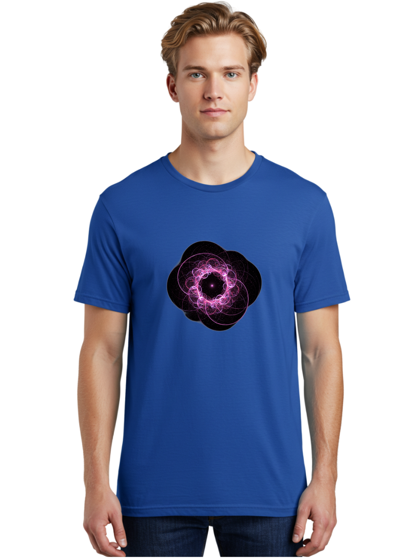 Purple-Fractal-Flower Men'S Graphic Tee, 100% Cotton, Comfortable Casual Summer Wear, Machine Washable, Vintage Camera, Old Camera, Antique Camera, Black Camera, Classic Photography, Photography Equipment, Nostalgic Device, Film Camera, Ban222 18