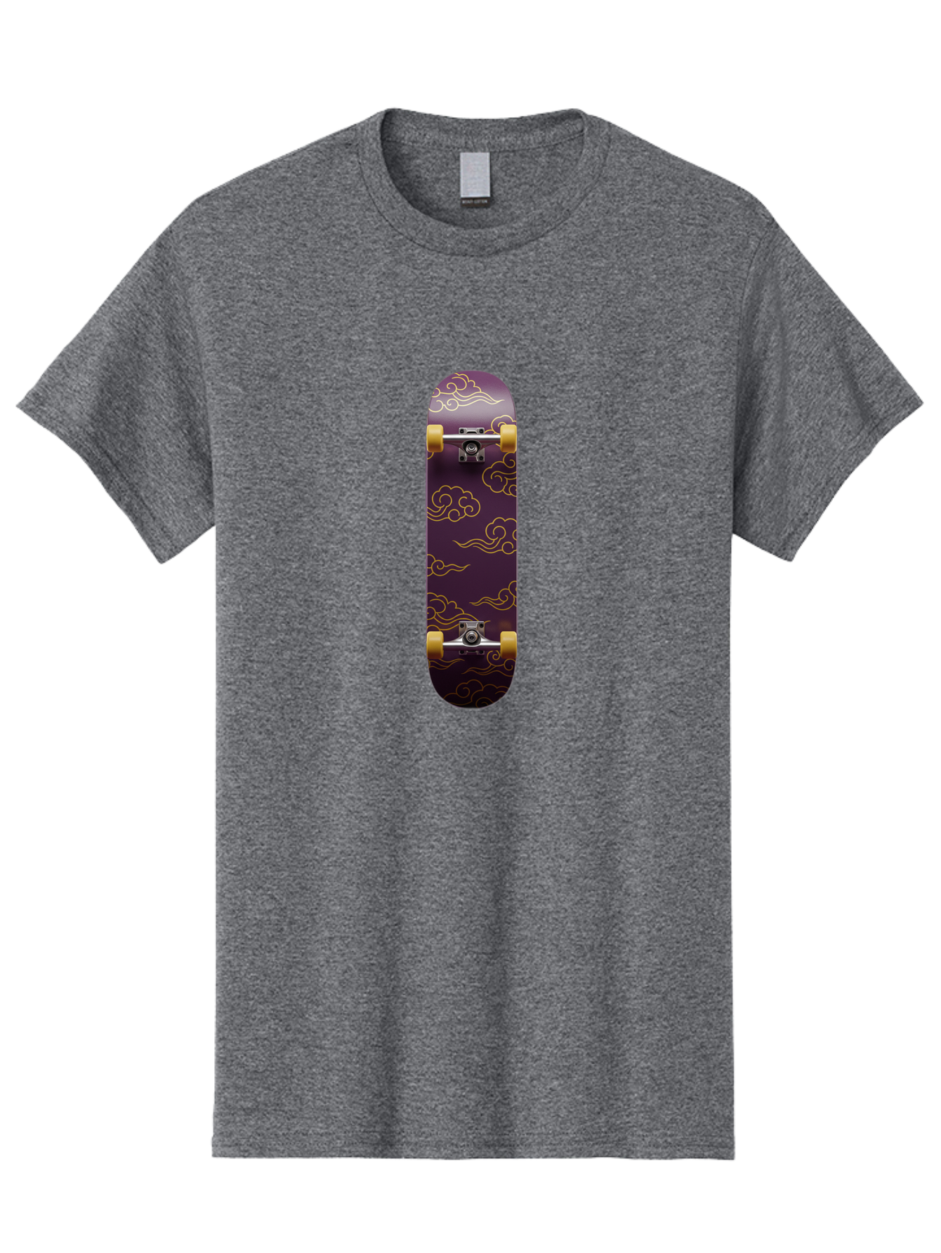 Purple-Skateboard Men'S Graphic Tee, 100% Cotton, Comfortable Casual Summer Wear, Machine Washable, Vintage Camera, Old Camera, Antique Camera, Black Camera, Classic Photography, Photography Equipment, Nostalgic Device, Film Camera, Camera Art Ban226 5