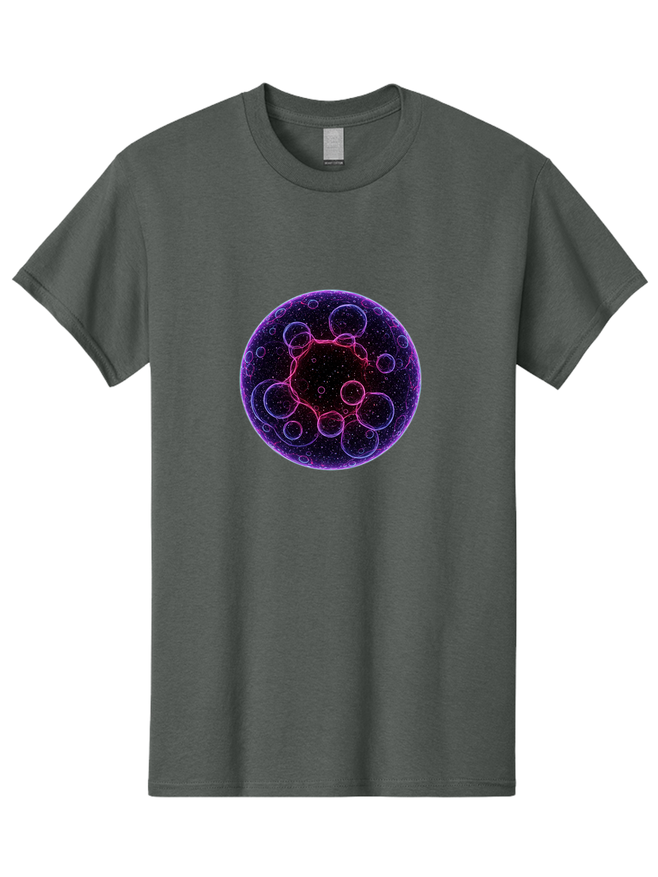 Purple-Sphere-With-Bubbles Men'S Graphic Tee, 100% Cotton, Comfortable Casual Summer Wear, Machine Washable, Vintage Camera, Old Camera, Antique Camera, Black Camera, Classic Photography, Photography Equipment, Nostalgic Device, Film Camera, Ban227 4