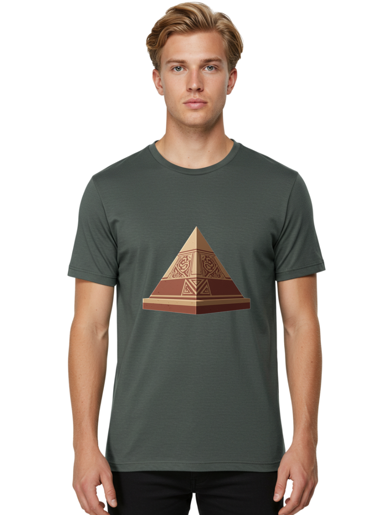 Pyramid Men'S Graphic Tee, 100% Cotton, Comfortable Casual Summer Wear, Machine Washable, Vintage Camera, Old Camera, Antique Camera, Black Camera, Classic Photography, Photography Equipment, Nostalgic Device, Film Camera, Camera Art Ban232 21