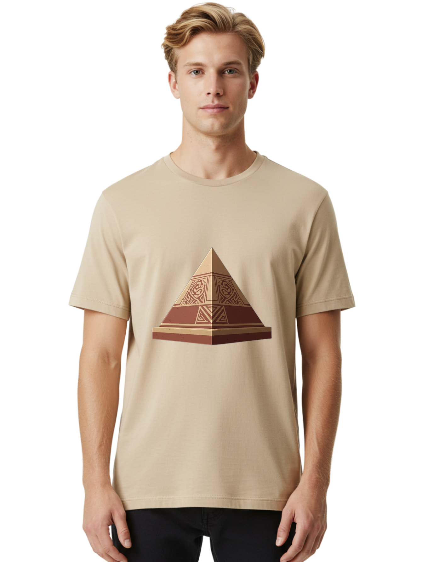 Pyramid Men'S Graphic Tee, 100% Cotton, Comfortable Casual Summer Wear, Machine Washable, Vintage Camera, Old Camera, Antique Camera, Black Camera, Classic Photography, Photography Equipment, Nostalgic Device, Film Camera, Camera Art Ban232 16