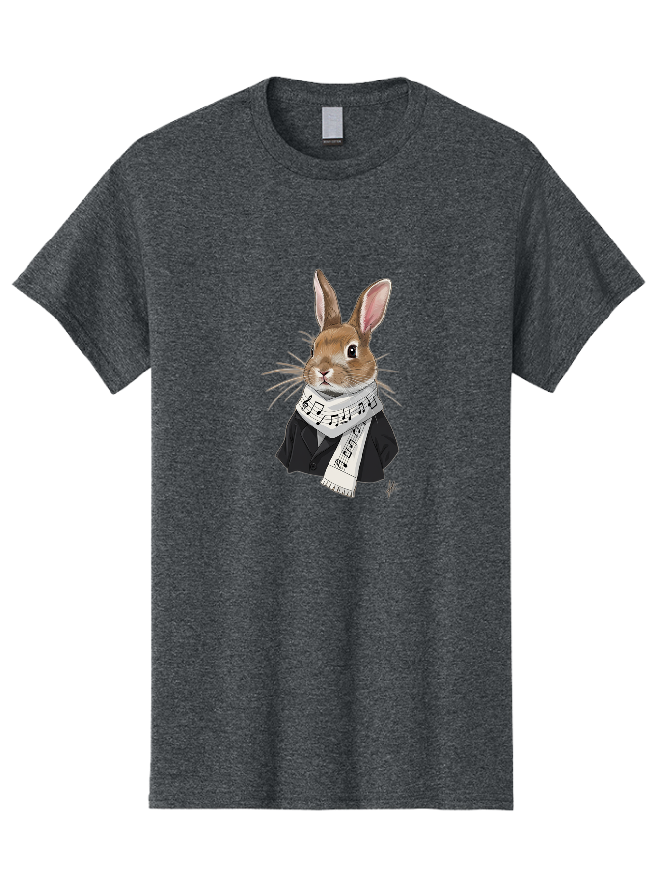 Rabbit-In-Music-Notes-Scarf Men'S Graphic Tee, 100% Cotton, Comfortable Casual Summer Wear, Machine Washable, Vintage Camera, Old Camera, Antique Camera, Black Camera, Classic Photography, Photography Equipment, Nostalgic Device, Film Camera, Ban238 4