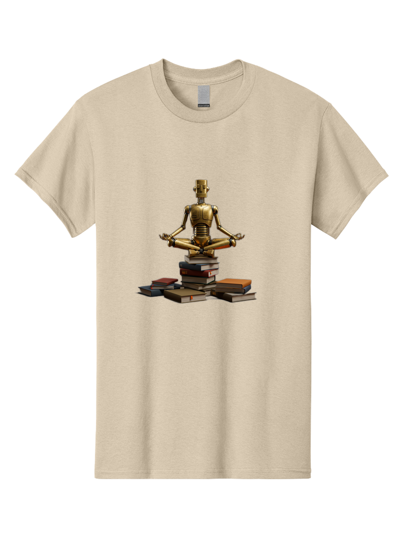 Robot-In-Meditation-Pose Men'S Graphic Tee, 100% Cotton, Comfortable Casual Summer Wear, Machine Washable, Vintage Camera, Old Camera, Antique Camera, Black Camera, Classic Photography, Photography Equipment, Nostalgic Device, Film Camera, Ban342 12
