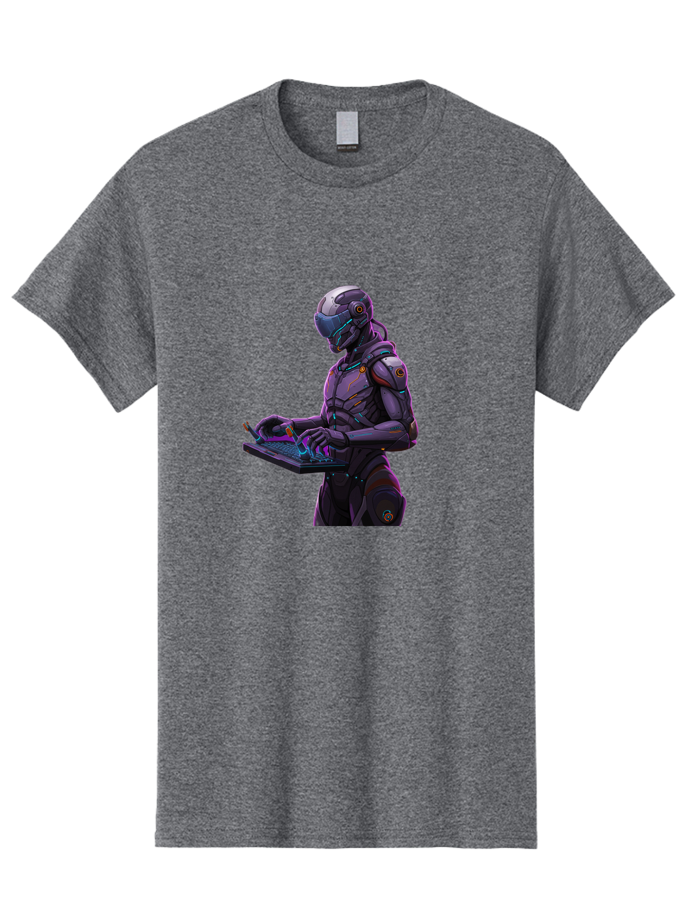 Robot-On-Laptop Men'S Graphic Tee, 100% Cotton, Comfortable Casual Summer Wear, Machine Washable, Vintage Camera, Old Camera, Antique Camera, Black Camera, Classic Photography, Photography Equipment, Nostalgic Device, Film Camera, Camera Art Ban344 14