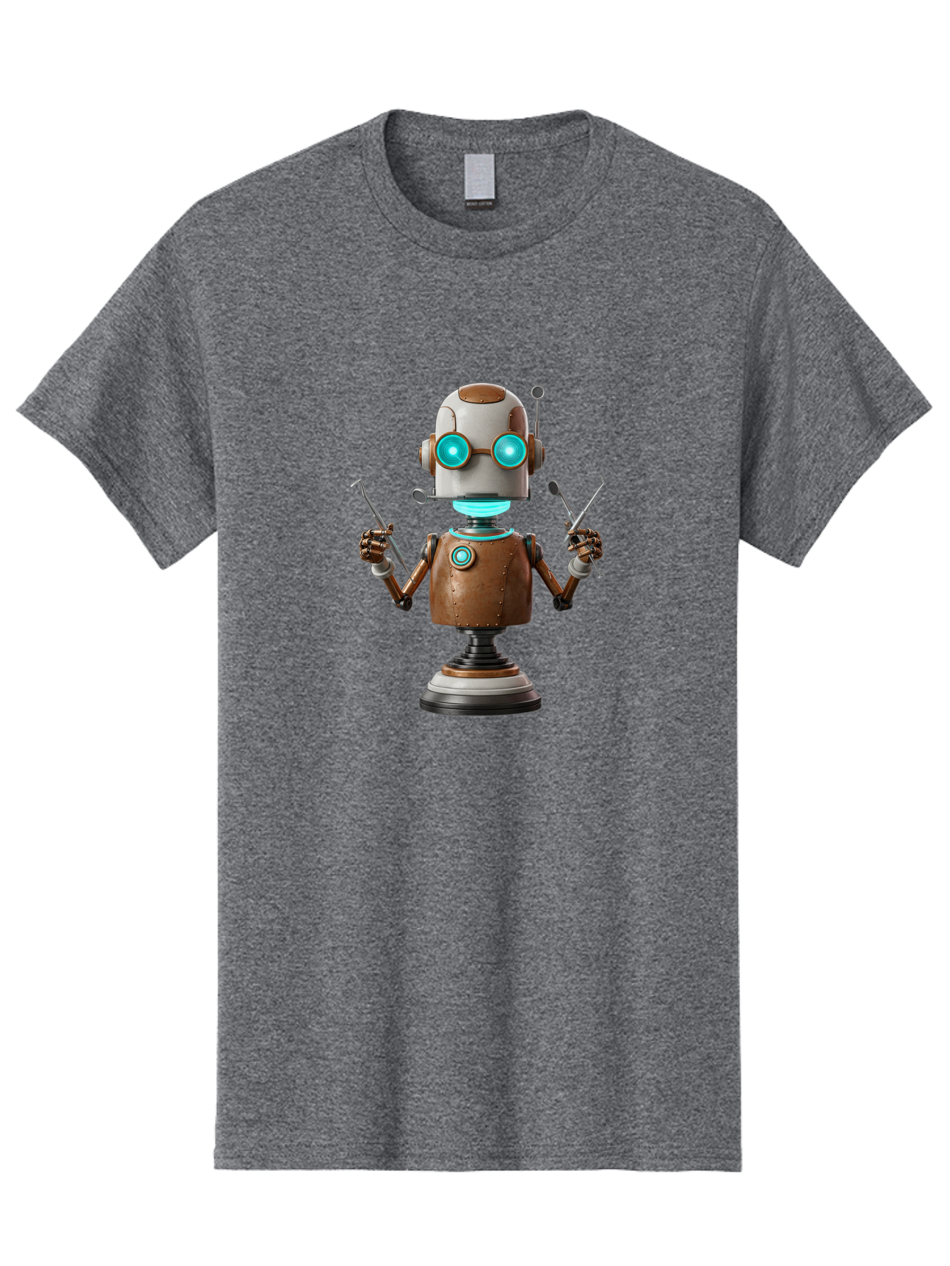 Robot-With-Dental-Tools Men'S Graphic Tee, 100% Cotton, Comfortable Casual Summer Wear, Machine Washable, Vintage Camera, Old Camera, Antique Camera, Black Camera, Classic Photography, Photography Equipment, Nostalgic Device, Film Camera, Ban350 15