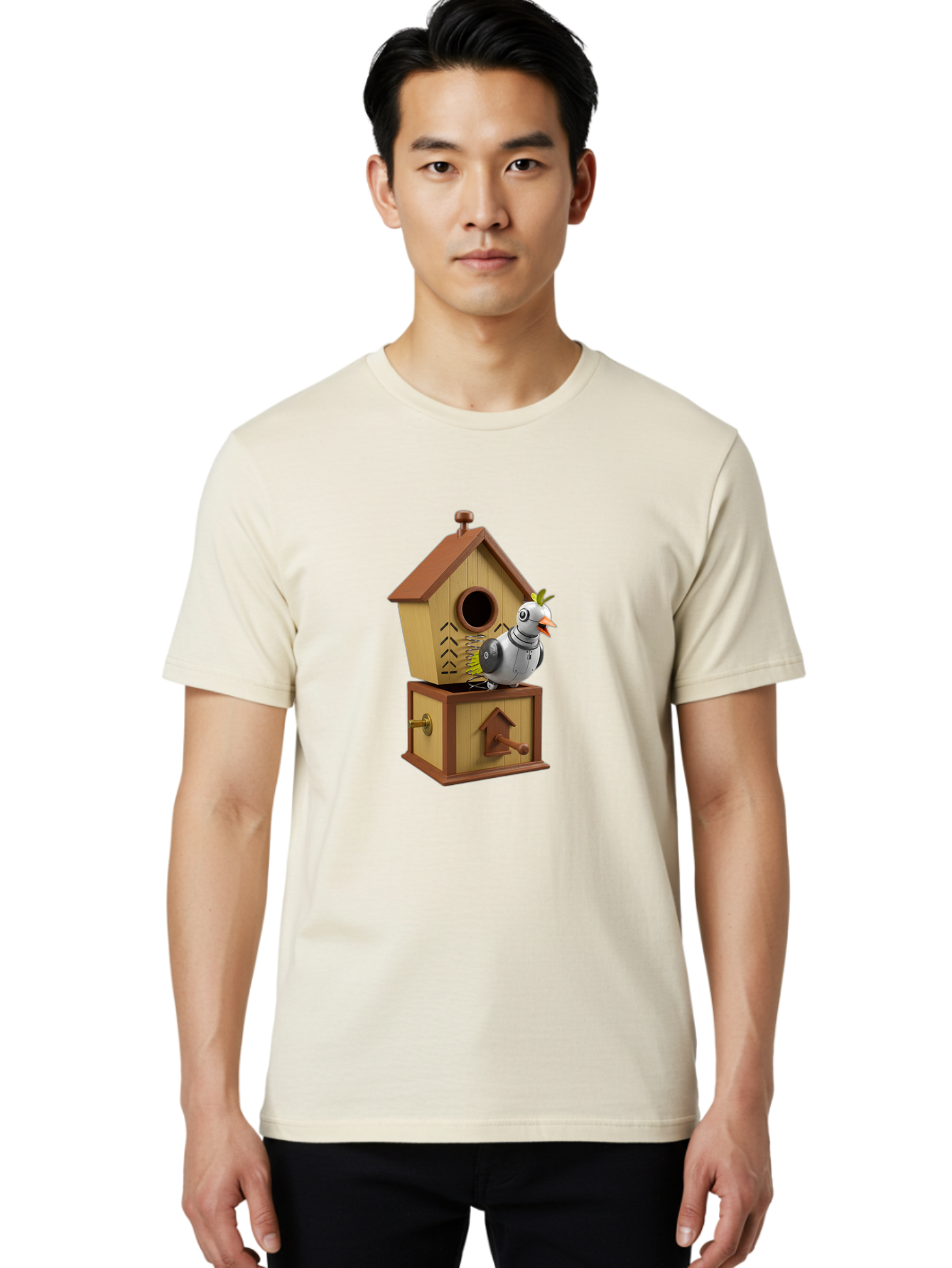 Robotic-Bird Men'S Graphic Tee, 100% Cotton, Comfortable Casual Summer Wear, Machine Washable, Vintage Camera, Old Camera, Antique Camera, Black Camera, Classic Photography, Photography Equipment, Nostalgic Device, Film Camera, Camera Art Ban352 29