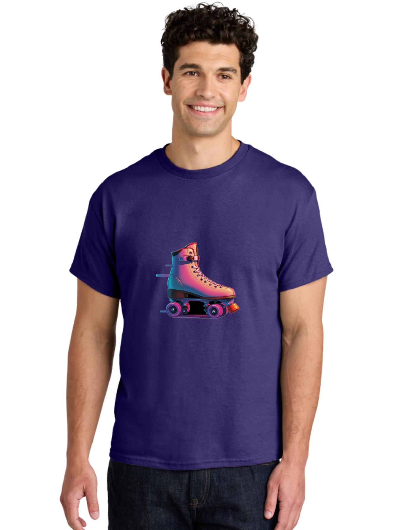 Roller-Skate-1 Men'S Graphic Tee, 100% Cotton, Comfortable Casual Summer Wear, Machine Washable, Vintage Camera, Old Camera, Antique Camera, Black Camera, Classic Photography, Photography Equipment, Nostalgic Device, Film Camera, Camera Art Ban357 20