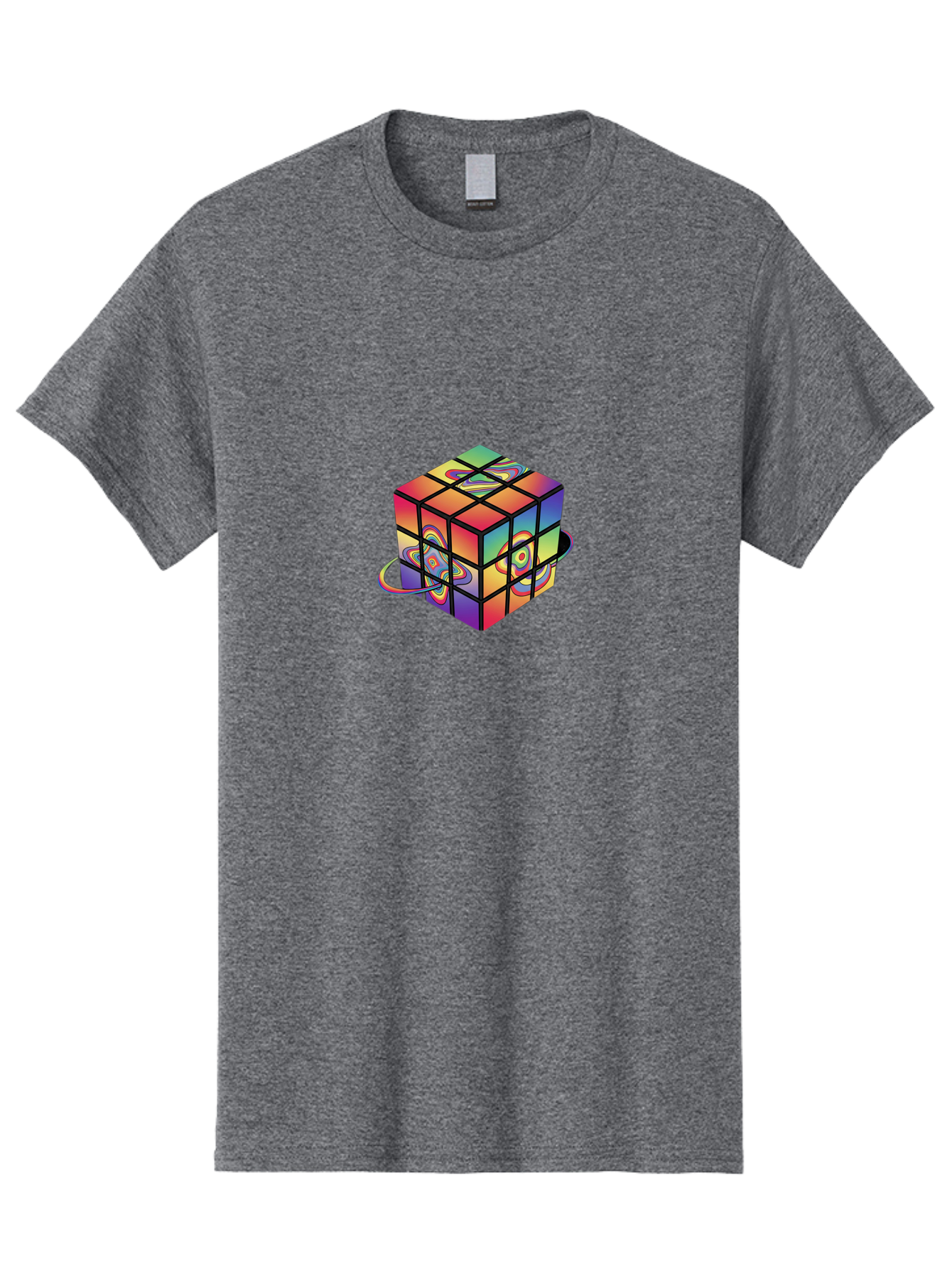 Rubik-S-Cube-2 Men'S Graphic Tee, 100% Cotton, Comfortable Casual Summer Wear, Machine Washable, Vintage Camera, Old Camera, Antique Camera, Black Camera, Classic Photography, Photography Equipment, Nostalgic Device, Film Camera, Camera Art Ban367 15