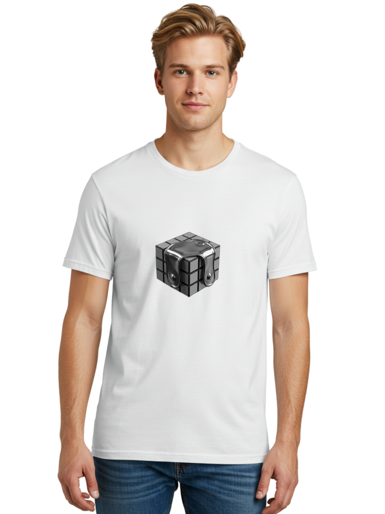 Rubik-S-Cube-5 Men'S Graphic Tee, 100% Cotton, Comfortable Casual Summer Wear, Machine Washable, Vintage Camera, Old Camera, Antique Camera, Black Camera, Classic Photography, Photography Equipment, Nostalgic Device, Film Camera, Camera Art Ban370 29