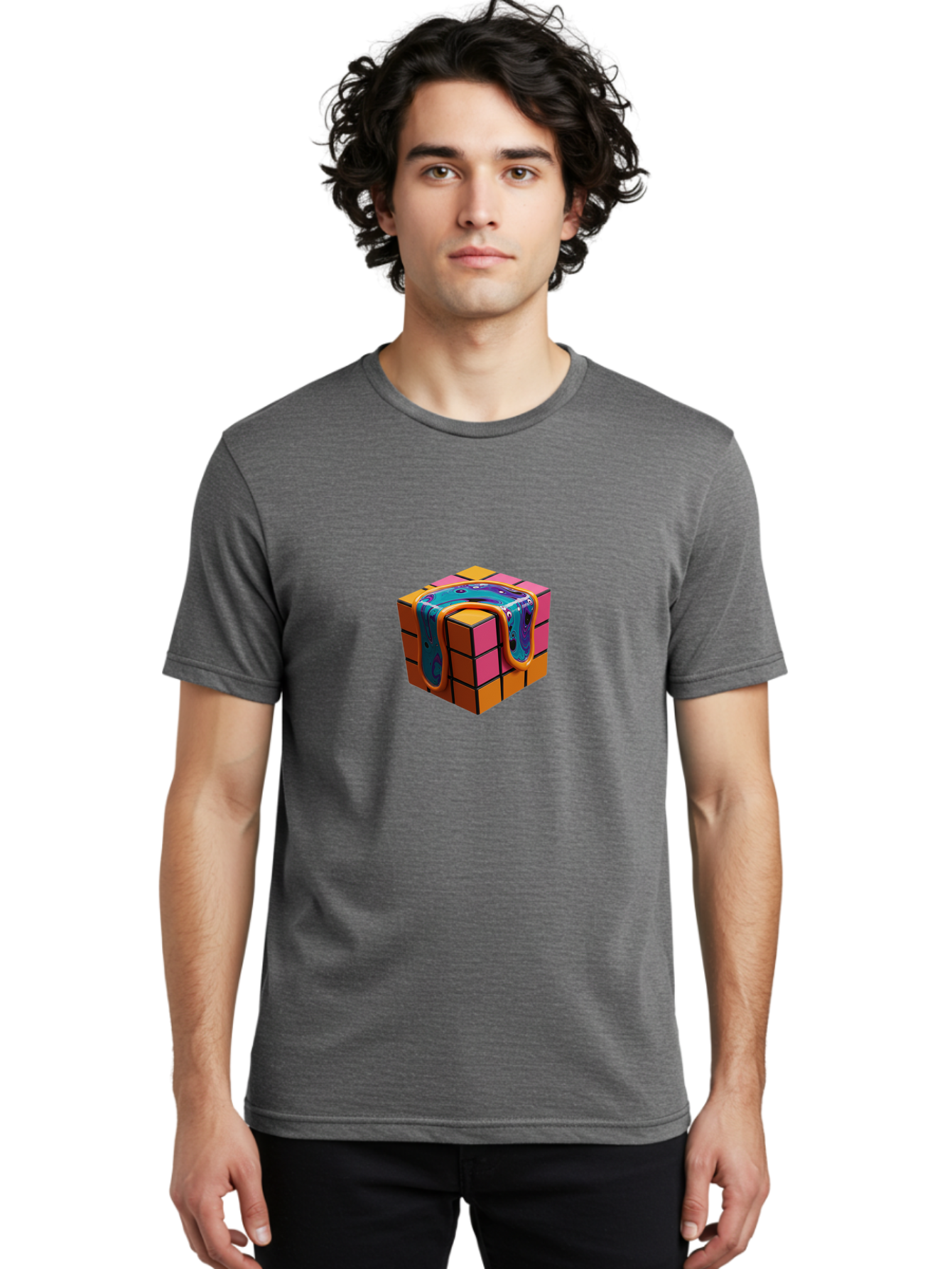 Rubik-S-Cube-Suitcase Men'S Graphic Tee, 100% Cotton, Comfortable Casual Summer Wear, Machine Washable, Vintage Camera, Old Camera, Antique Camera, Black Camera, Classic Photography, Photography Equipment, Nostalgic Device, Film Camera, Ban376 16