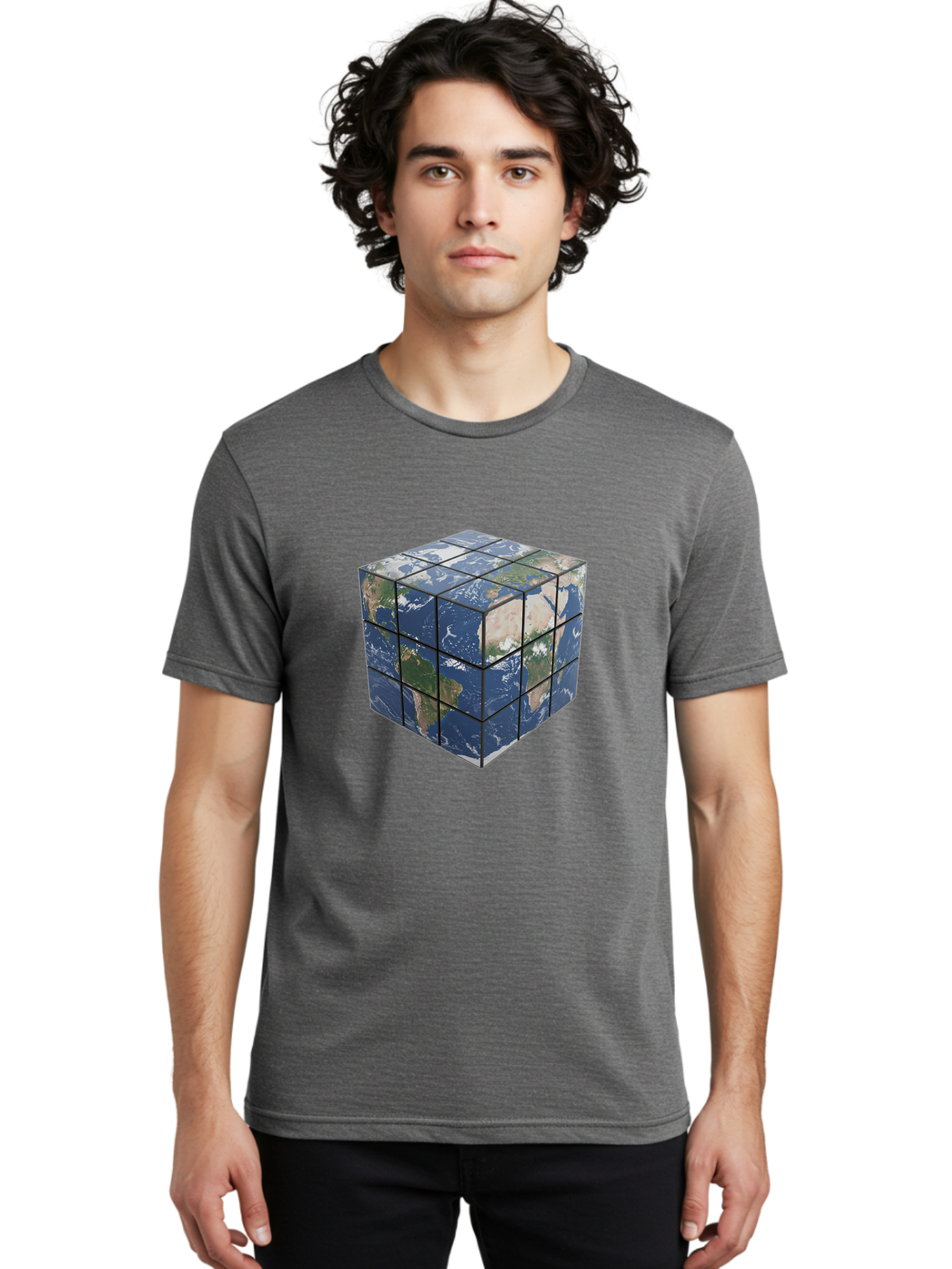 Rubik-S-Cube-World-Map Men'S Graphic Tee, 100% Cotton, Comfortable Casual Summer Wear, Machine Washable, Vintage Camera, Old Camera, Antique Camera, Black Camera, Classic Photography, Photography Equipment, Nostalgic Device, Film Camera, Ban377 16