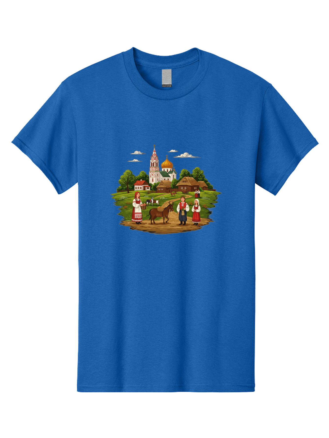 Russian-Village-Scene Men'S Graphic Tee, 100% Cotton, Comfortable Casual Summer Wear, Machine Washable, Vintage Camera, Old Camera, Antique Camera, Black Camera, Classic Photography, Photography Equipment, Nostalgic Device, Film Camera, Ban384 7