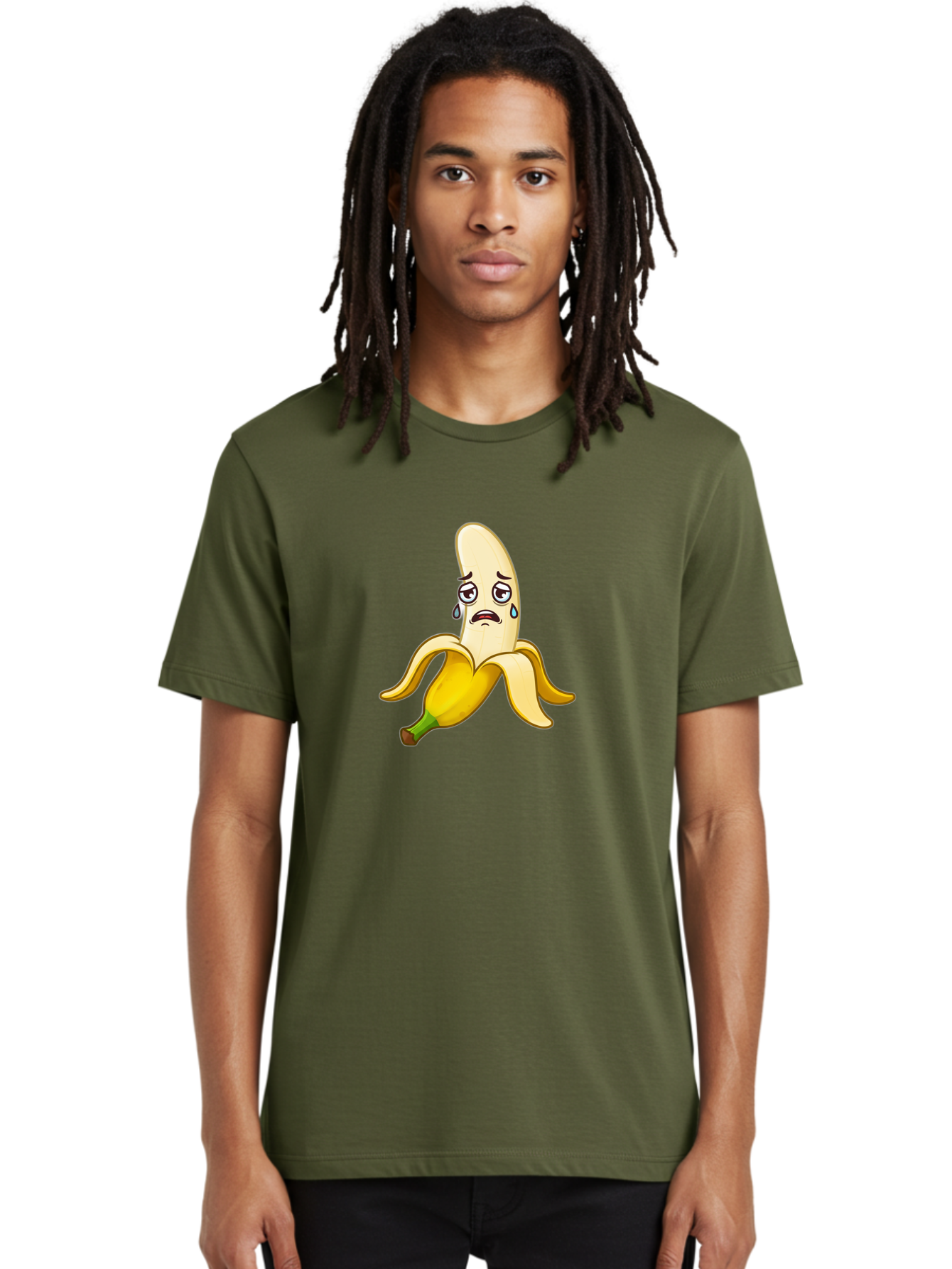 Sad-Banana-1 Men'S Graphic Tee, 100% Cotton, Comfortable Casual Summer Wear, Machine Washable, Vintage Camera, Old Camera, Antique Camera, Black Camera, Classic Photography, Photography Equipment, Nostalgic Device, Film Camera, Camera Art Ban389 16