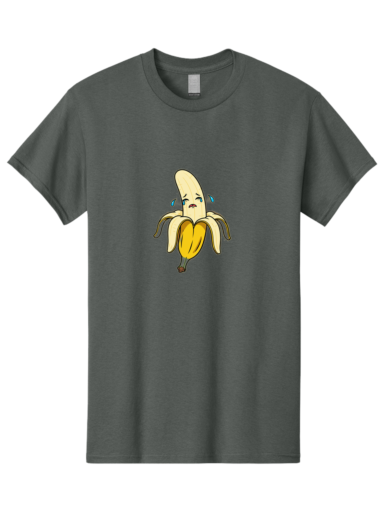 Sad-Banana-2 Men'S Graphic Tee, 100% Cotton, Comfortable Casual Summer Wear, Machine Washable, Vintage Camera, Old Camera, Antique Camera, Black Camera, Classic Photography, Photography Equipment, Nostalgic Device, Film Camera, Camera Art Ban390 8