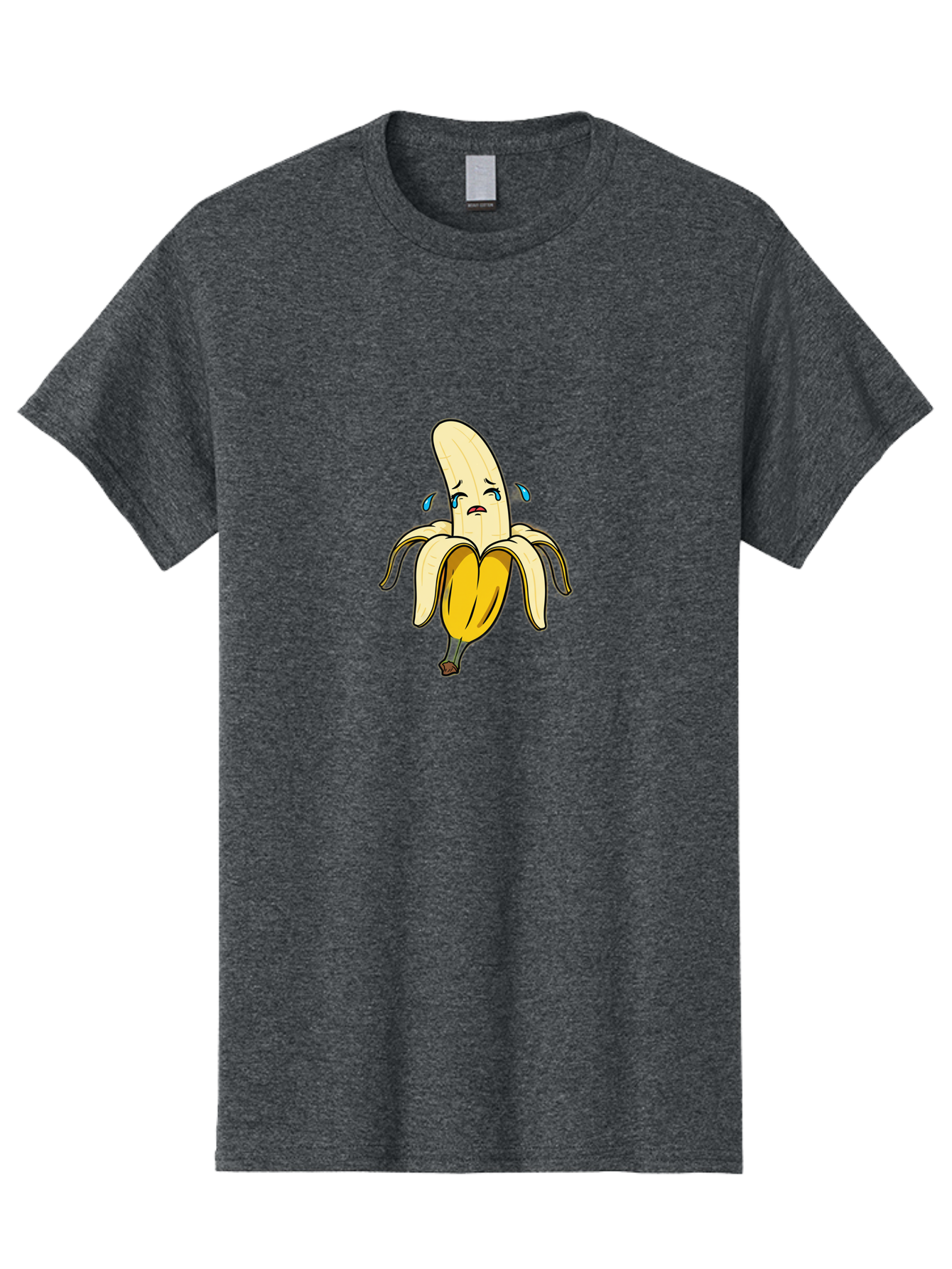 Sad-Banana-2 Men'S Graphic Tee, 100% Cotton, Comfortable Casual Summer Wear, Machine Washable, Vintage Camera, Old Camera, Antique Camera, Black Camera, Classic Photography, Photography Equipment, Nostalgic Device, Film Camera, Camera Art Ban390 12