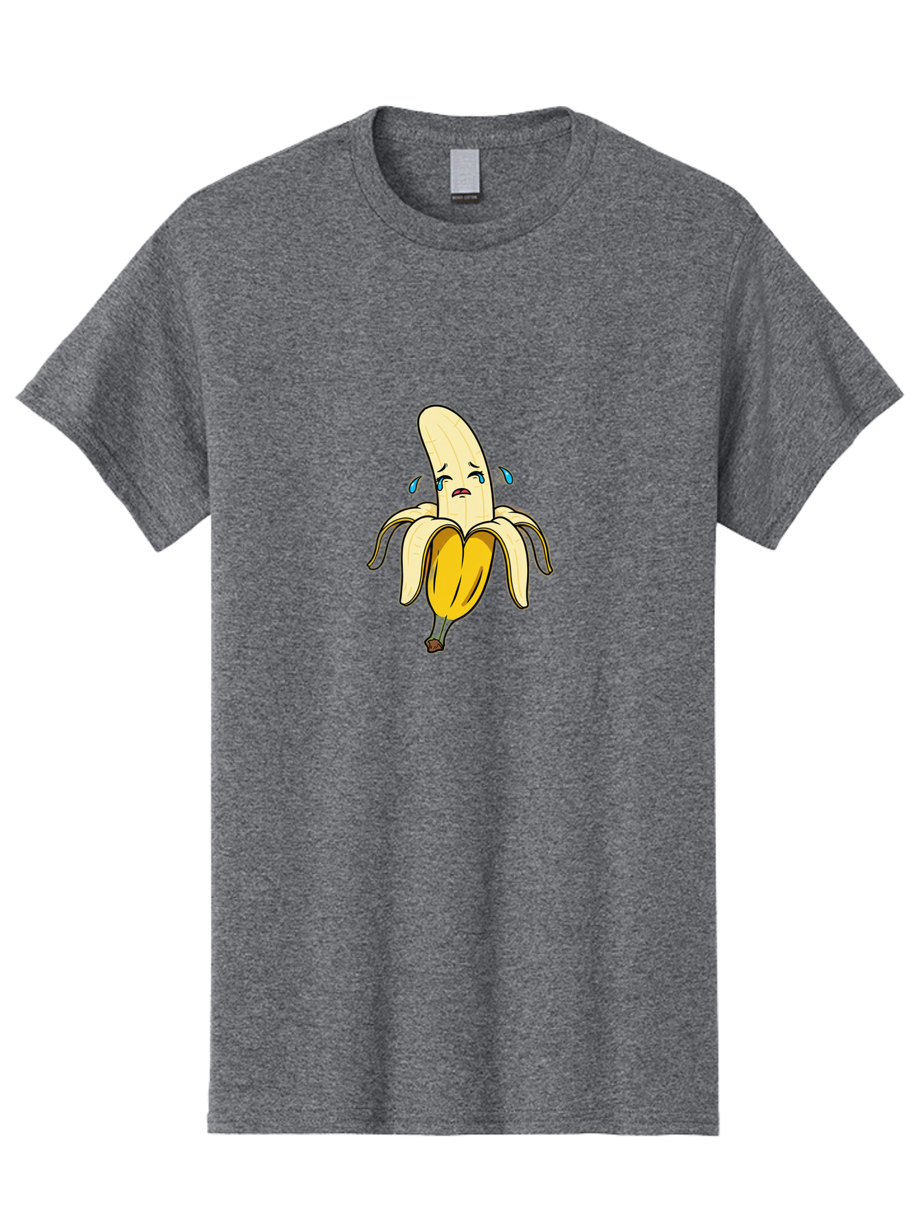 Sad-Banana-2 Men'S Graphic Tee, 100% Cotton, Comfortable Casual Summer Wear, Machine Washable, Vintage Camera, Old Camera, Antique Camera, Black Camera, Classic Photography, Photography Equipment, Nostalgic Device, Film Camera, Camera Art Ban390 13
