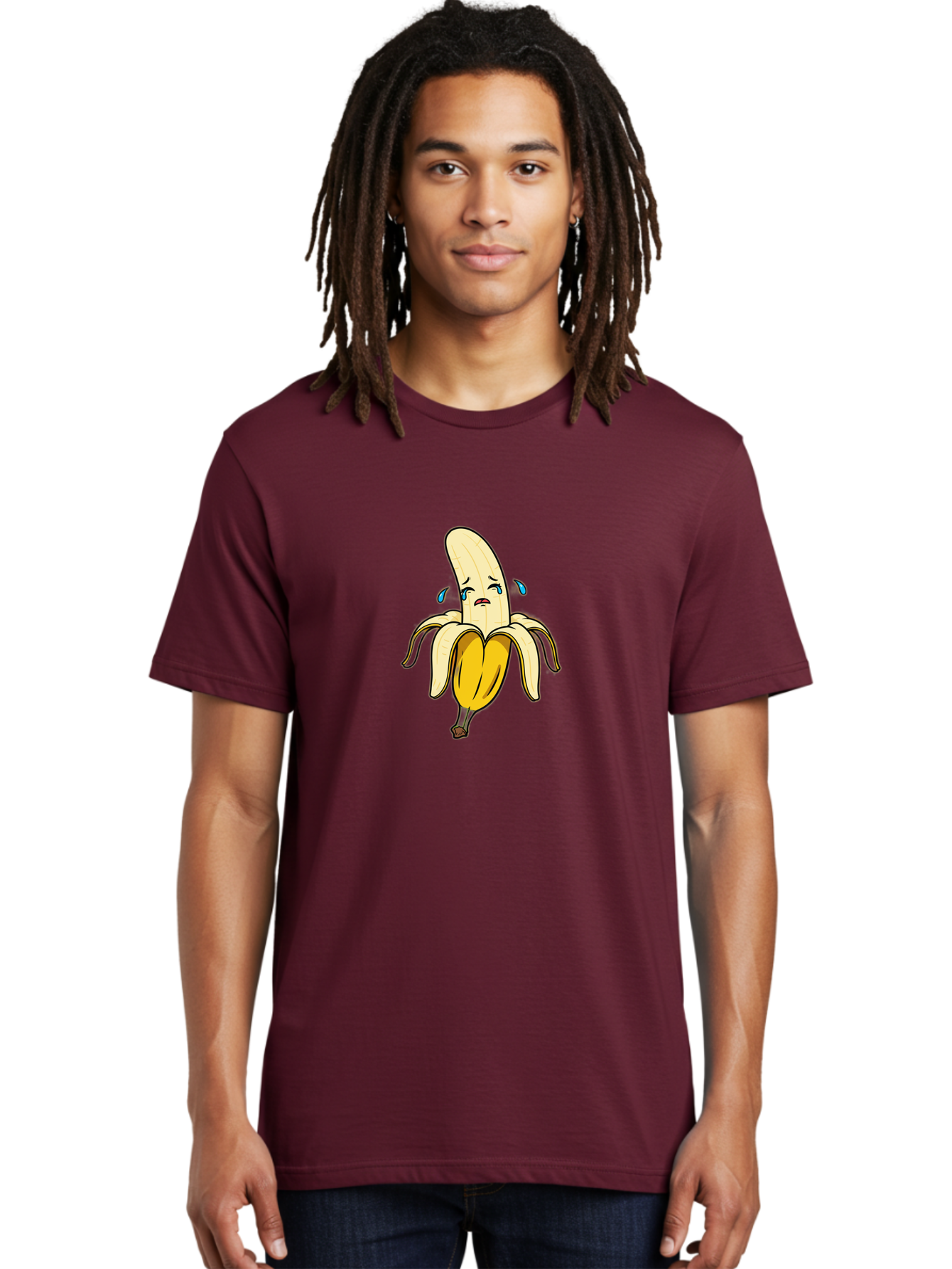 Sad-Banana-2 Men'S Graphic Tee, 100% Cotton, Comfortable Casual Summer Wear, Machine Washable, Vintage Camera, Old Camera, Antique Camera, Black Camera, Classic Photography, Photography Equipment, Nostalgic Device, Film Camera, Camera Art Ban390 17