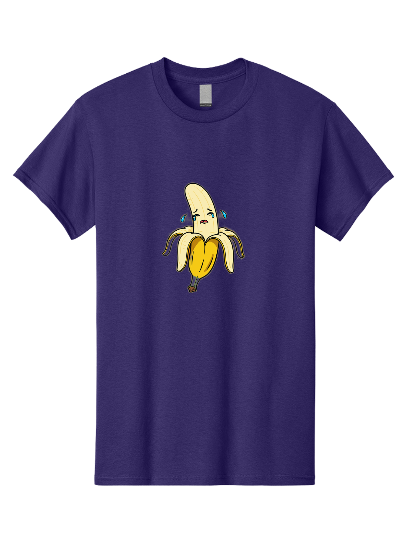 Sad-Banana-2 Men'S Graphic Tee, 100% Cotton, Comfortable Casual Summer Wear, Machine Washable, Vintage Camera, Old Camera, Antique Camera, Black Camera, Classic Photography, Photography Equipment, Nostalgic Device, Film Camera, Camera Art Ban390 3
