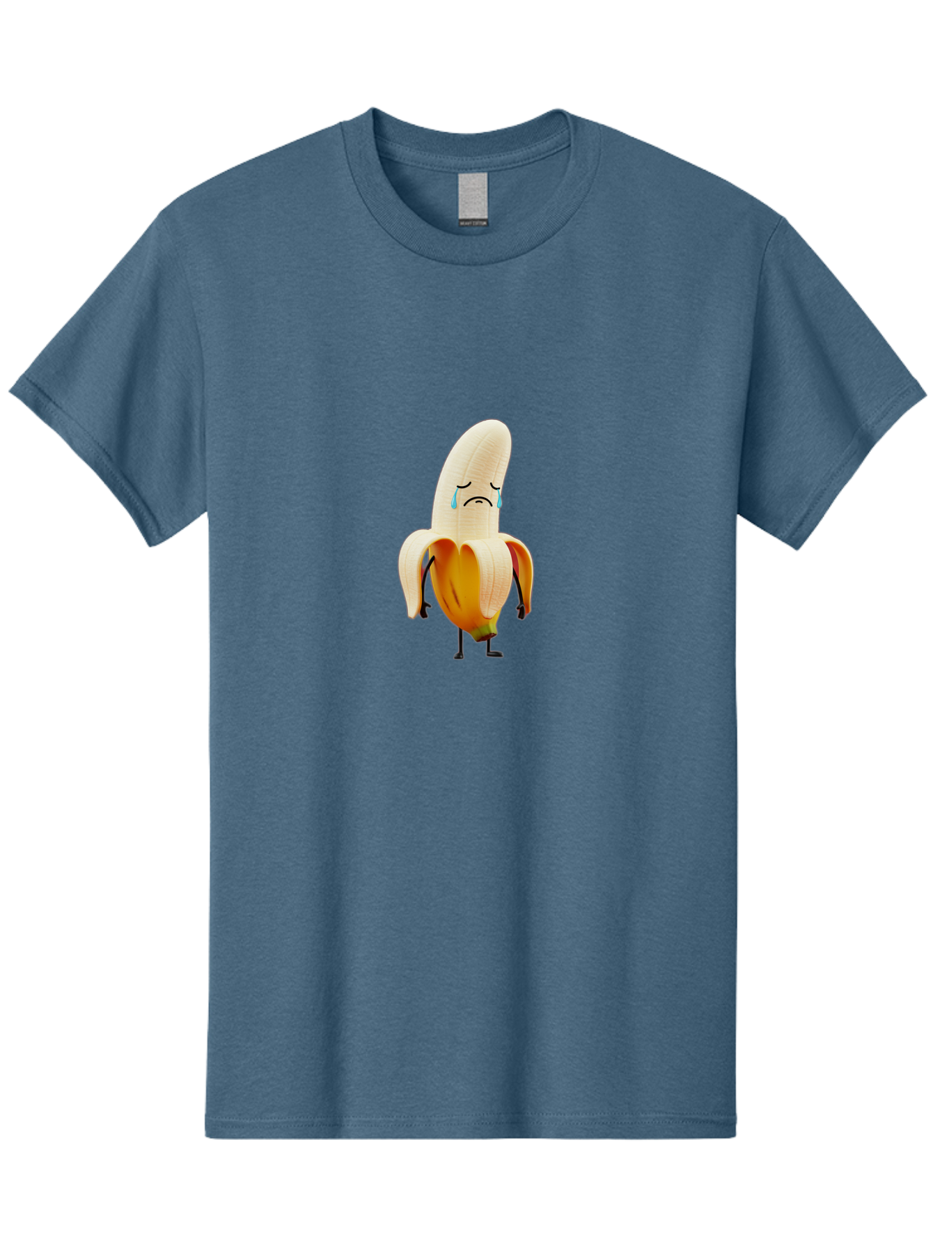Sad-Banana-3 Men'S Graphic Tee, 100% Cotton, Comfortable Casual Summer Wear, Machine Washable, Vintage Camera, Old Camera, Antique Camera, Black Camera, Classic Photography, Photography Equipment, Nostalgic Device, Film Camera, Camera Art Ban391 4