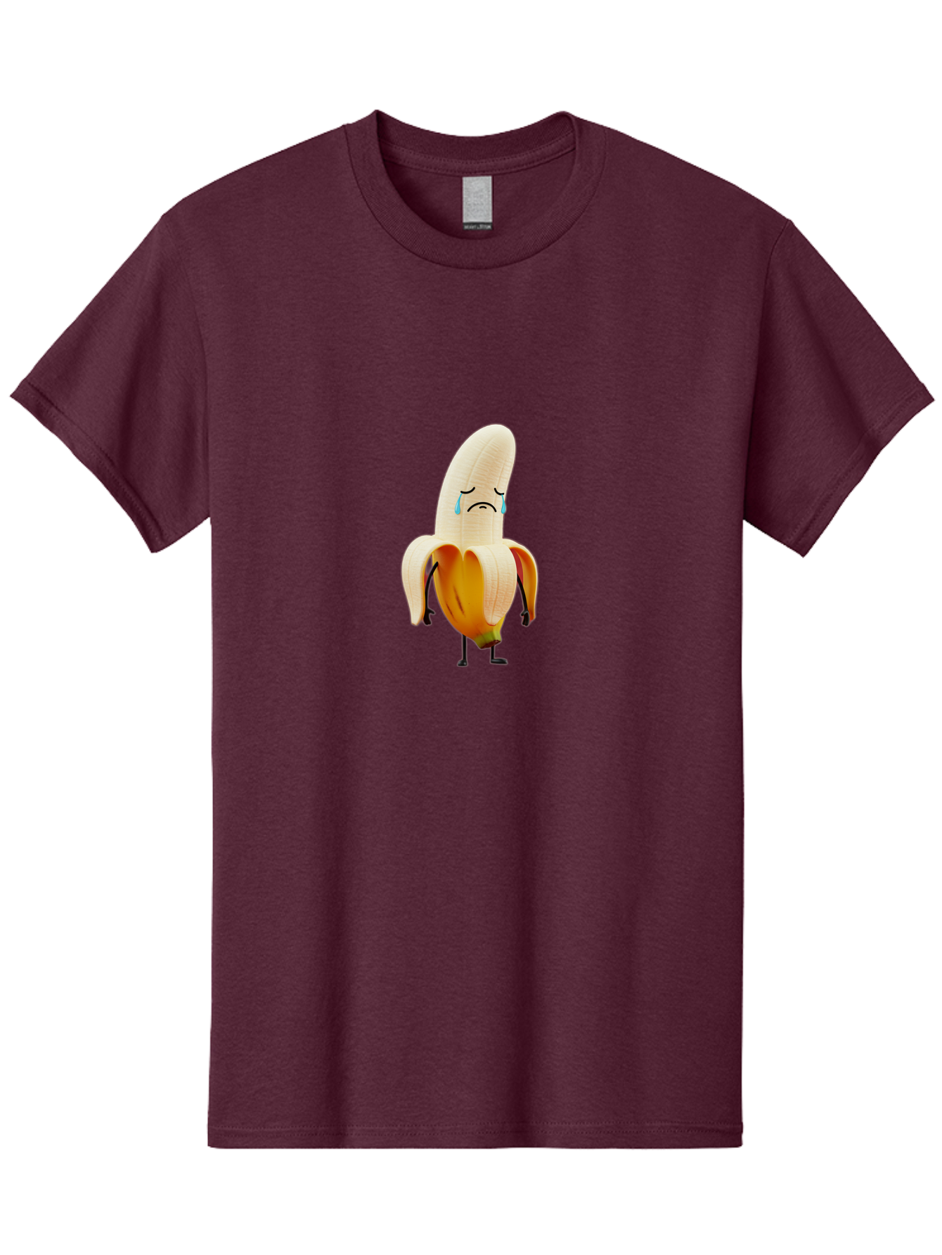 Sad-Banana-3 Men'S Graphic Tee, 100% Cotton, Comfortable Casual Summer Wear, Machine Washable, Vintage Camera, Old Camera, Antique Camera, Black Camera, Classic Photography, Photography Equipment, Nostalgic Device, Film Camera, Camera Art Ban391 11