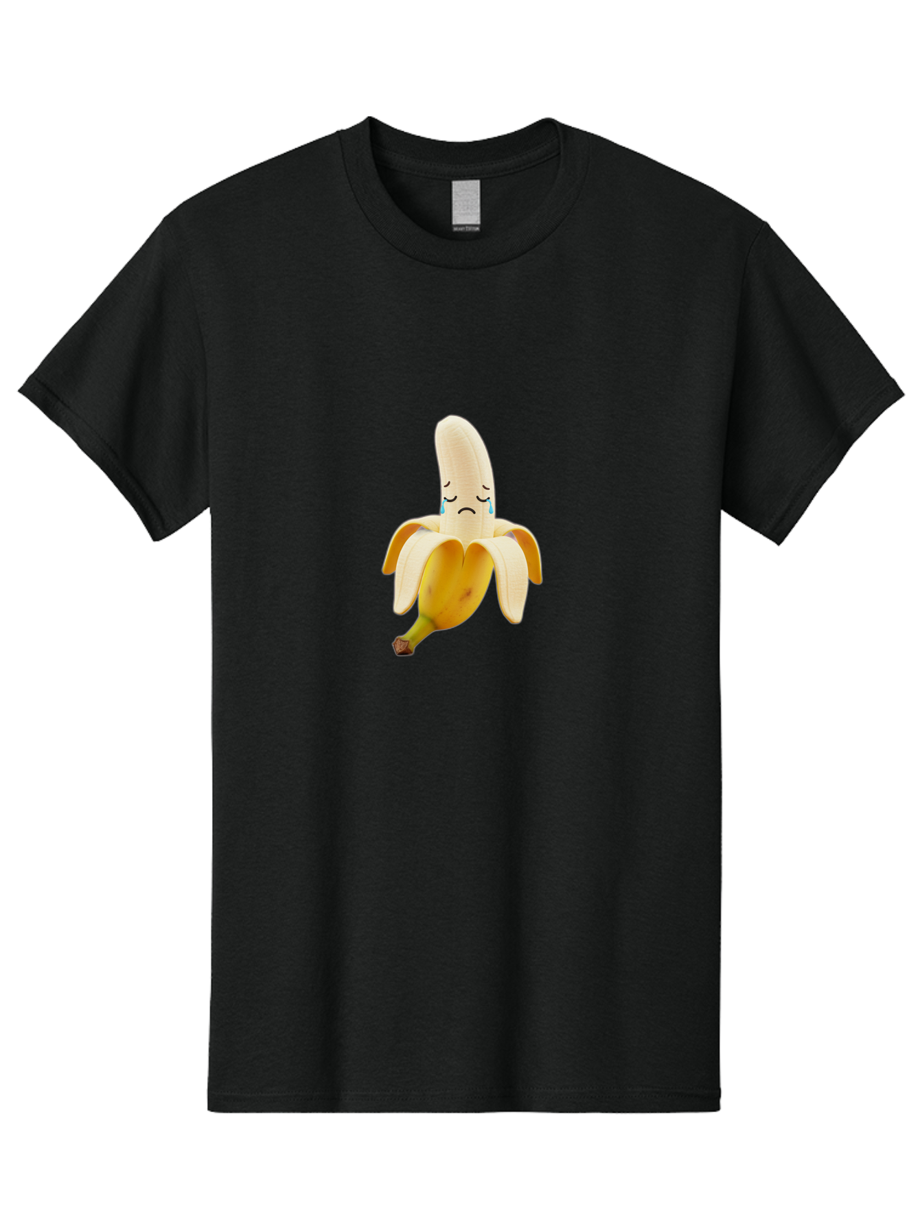 Sad-Banana-4 Men'S Graphic Tee, 100% Cotton, Comfortable Casual Summer Wear, Machine Washable, Vintage Camera, Old Camera, Antique Camera, Black Camera, Classic Photography, Photography Equipment, Nostalgic Device, Film Camera, Camera Art Ban392 7