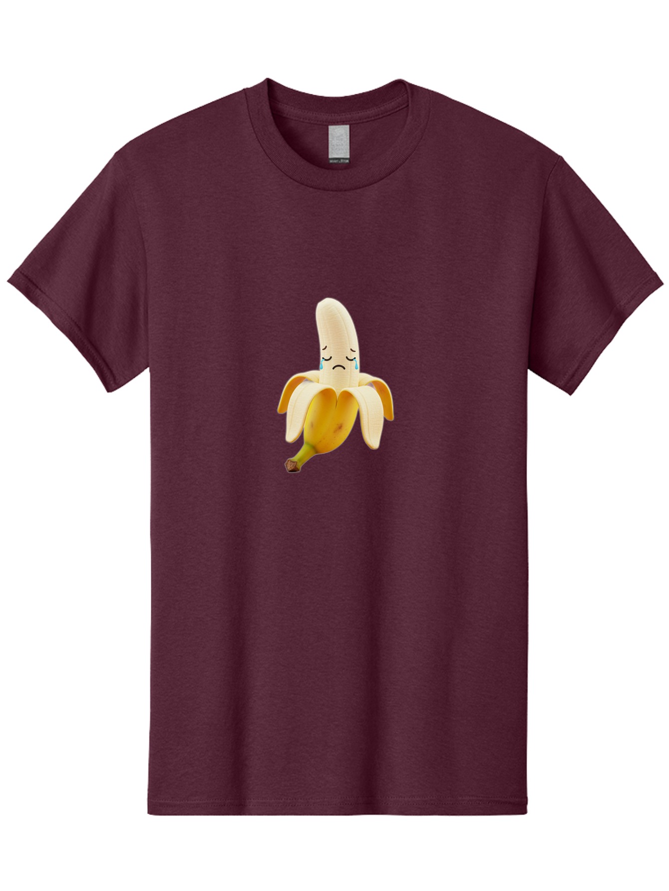 Sad-Banana-4 Men'S Graphic Tee, 100% Cotton, Comfortable Casual Summer Wear, Machine Washable, Vintage Camera, Old Camera, Antique Camera, Black Camera, Classic Photography, Photography Equipment, Nostalgic Device, Film Camera, Camera Art Ban392 5