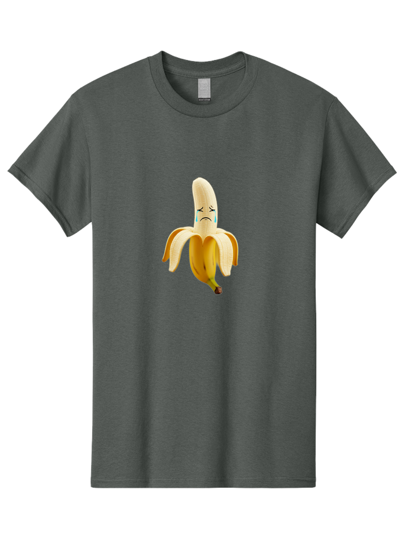 Sad-Banana-5 Men'S Graphic Tee, 100% Cotton, Comfortable Casual Summer Wear, Machine Washable, Vintage Camera, Old Camera, Antique Camera, Black Camera, Classic Photography, Photography Equipment, Nostalgic Device, Film Camera, Camera Art Ban393 4