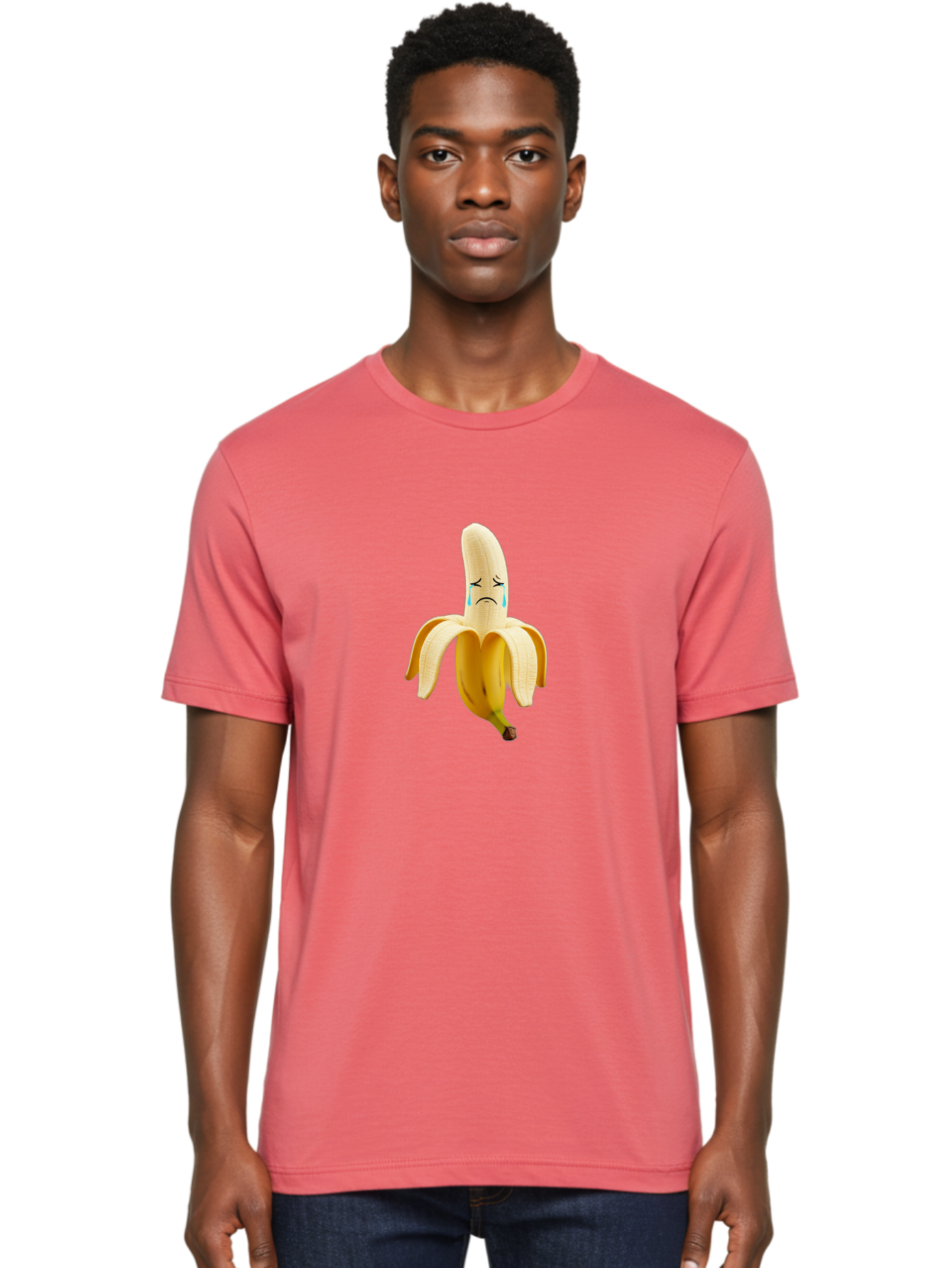 Sad-Banana-5 Men'S Graphic Tee, 100% Cotton, Comfortable Casual Summer Wear, Machine Washable, Vintage Camera, Old Camera, Antique Camera, Black Camera, Classic Photography, Photography Equipment, Nostalgic Device, Film Camera, Camera Art Ban393 17