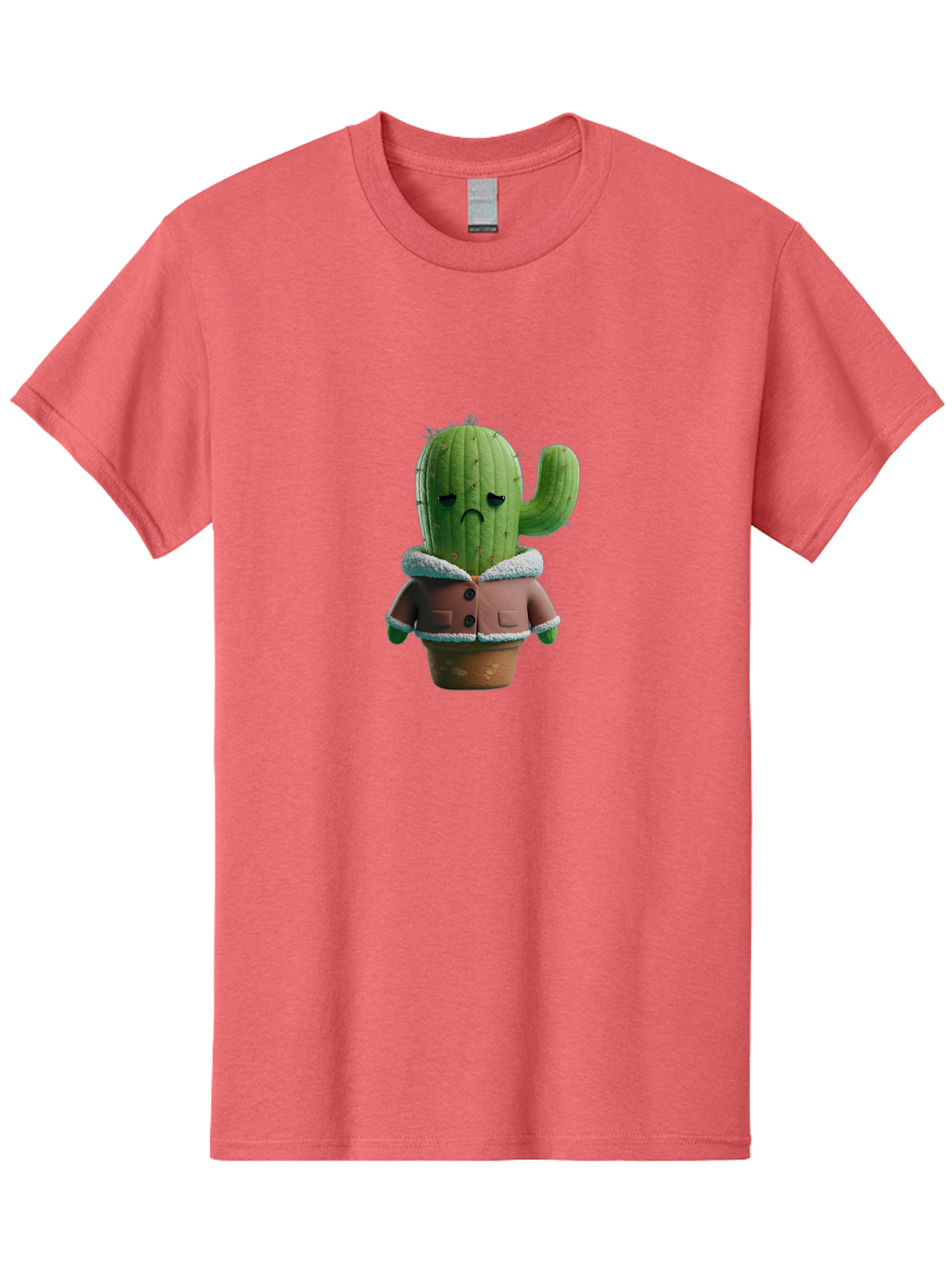 Sad-Cactus-1 Men'S Graphic Tee, 100% Cotton, Comfortable Casual Summer Wear, Machine Washable, Vintage Camera, Old Camera, Antique Camera, Black Camera, Classic Photography, Photography Equipment, Nostalgic Device, Film Camera, Camera Art Ban396 5