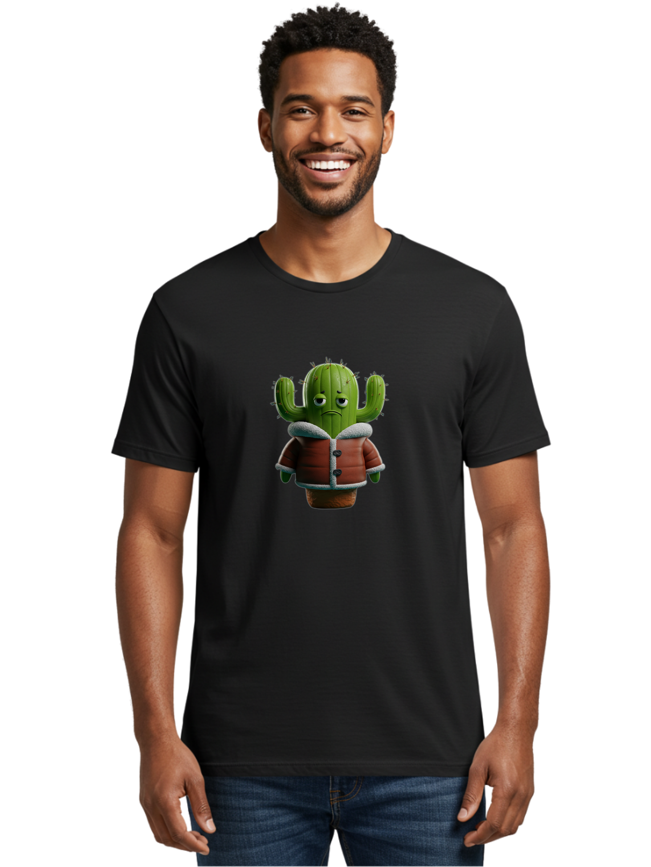 Sad-Cactus-2 Men'S Graphic Tee, 100% Cotton, Comfortable Casual Summer Wear, Machine Washable, Vintage Camera, Old Camera, Antique Camera, Black Camera, Classic Photography, Photography Equipment, Nostalgic Device, Film Camera, Camera Art Ban397 23