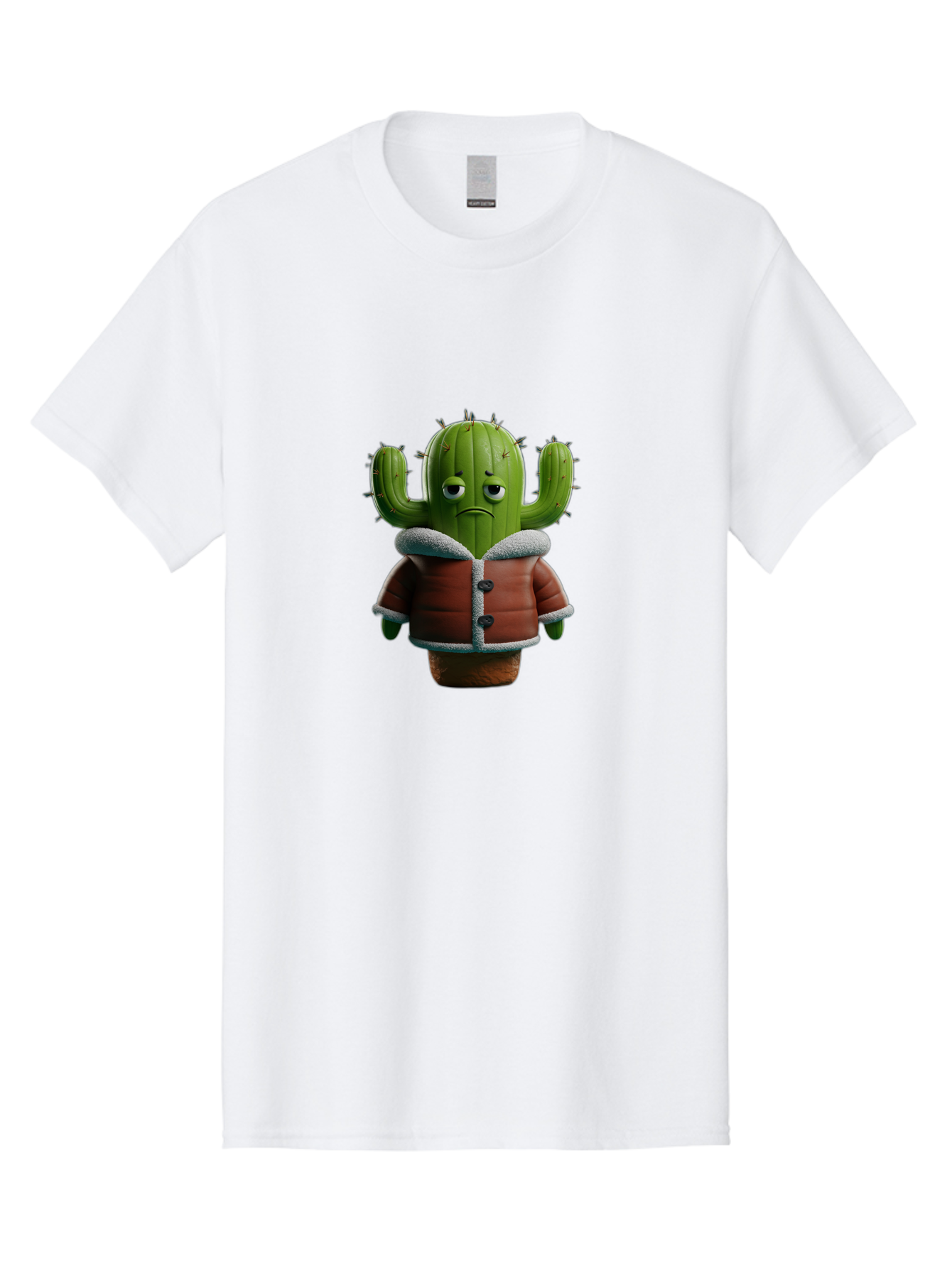 Sad-Cactus-2 Men'S Graphic Tee, 100% Cotton, Comfortable Casual Summer Wear, Machine Washable, Vintage Camera, Old Camera, Antique Camera, Black Camera, Classic Photography, Photography Equipment, Nostalgic Device, Film Camera, Camera Art Ban397 5