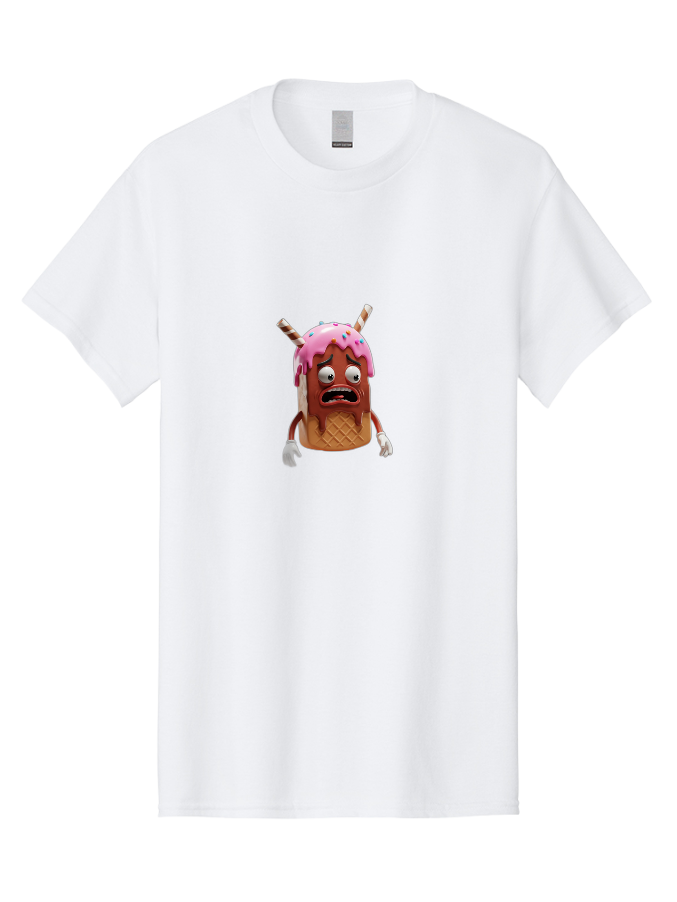 Sad-Ice-Cream-Cone Men'S Graphic Tee, 100% Cotton, Comfortable Casual Summer Wear, Machine Washable, Vintage Camera, Old Camera, Antique Camera, Black Camera, Classic Photography, Photography Equipment, Nostalgic Device, Film Camera, Ban400 8