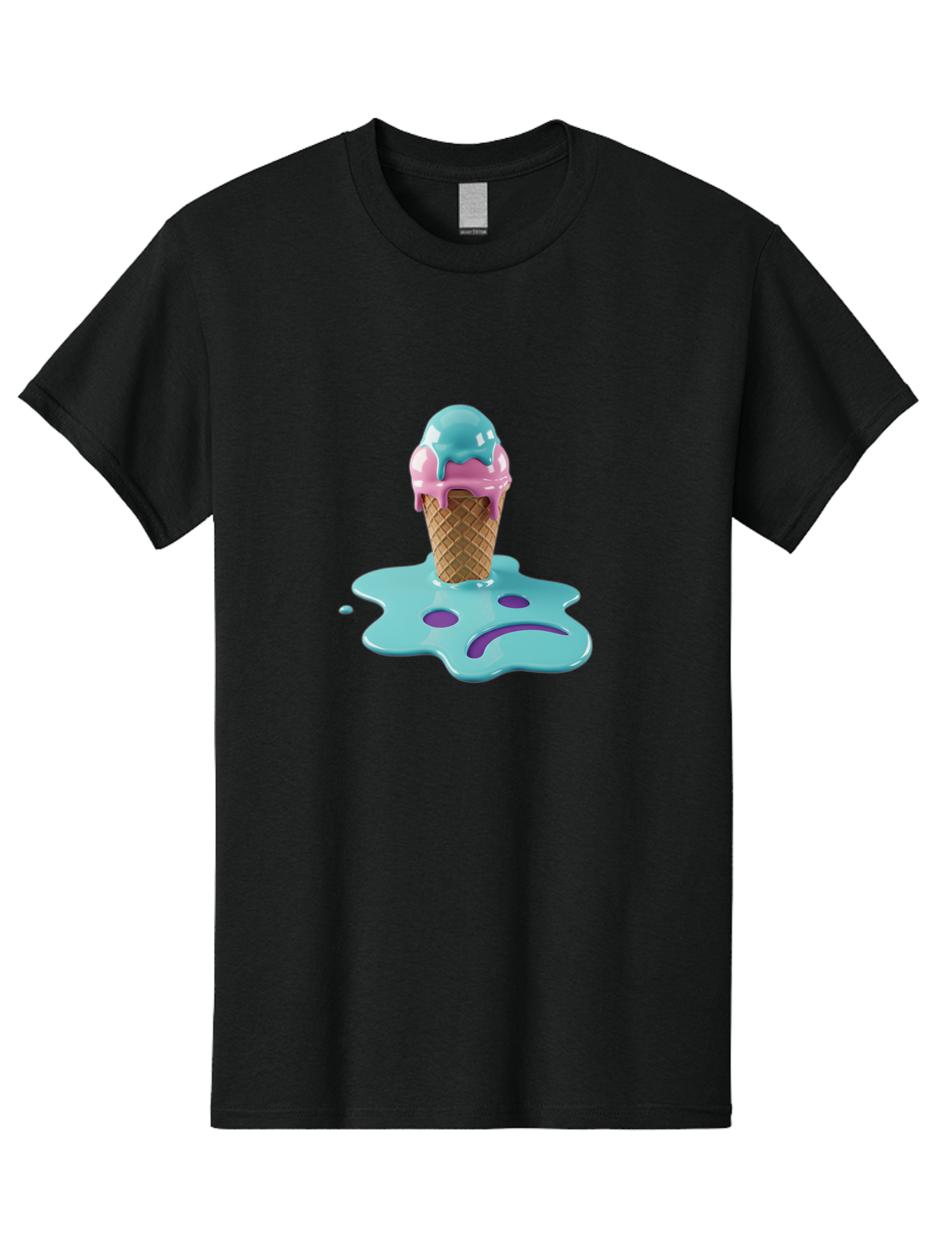Sad-Ice-Cream Men'S Graphic Tee, 100% Cotton, Comfortable Casual Summer Wear, Machine Washable, Vintage Camera, Old Camera, Antique Camera, Black Camera, Classic Photography, Photography Equipment, Nostalgic Device, Film Camera, Camera Art Ban401 9