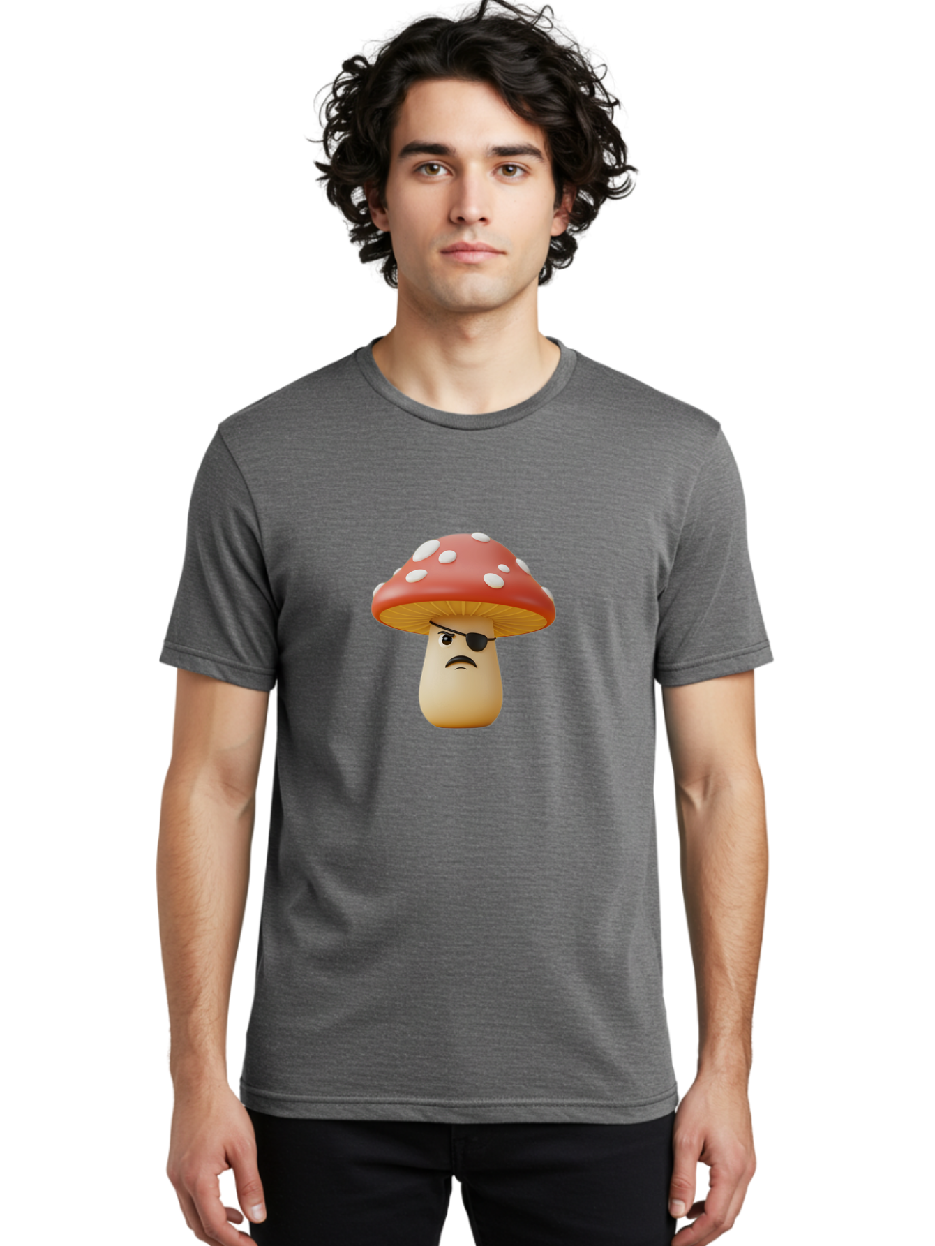 Sad-Mushroom Men'S Graphic Tee, 100% Cotton, Comfortable Casual Summer Wear, Machine Washable, Vintage Camera, Old Camera, Antique Camera, Black Camera, Classic Photography, Photography Equipment, Nostalgic Device, Film Camera, Camera Art Ban402 20