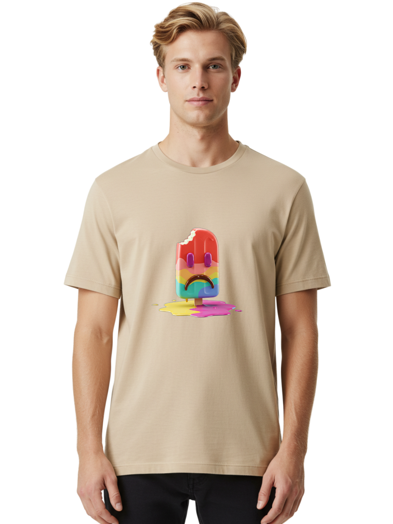 Sad-Popsicle Men'S Graphic Tee, 100% Cotton, Comfortable Casual Summer Wear, Machine Washable, Vintage Camera, Old Camera, Antique Camera, Black Camera, Classic Photography, Photography Equipment, Nostalgic Device, Film Camera, Camera Art Ban404 20