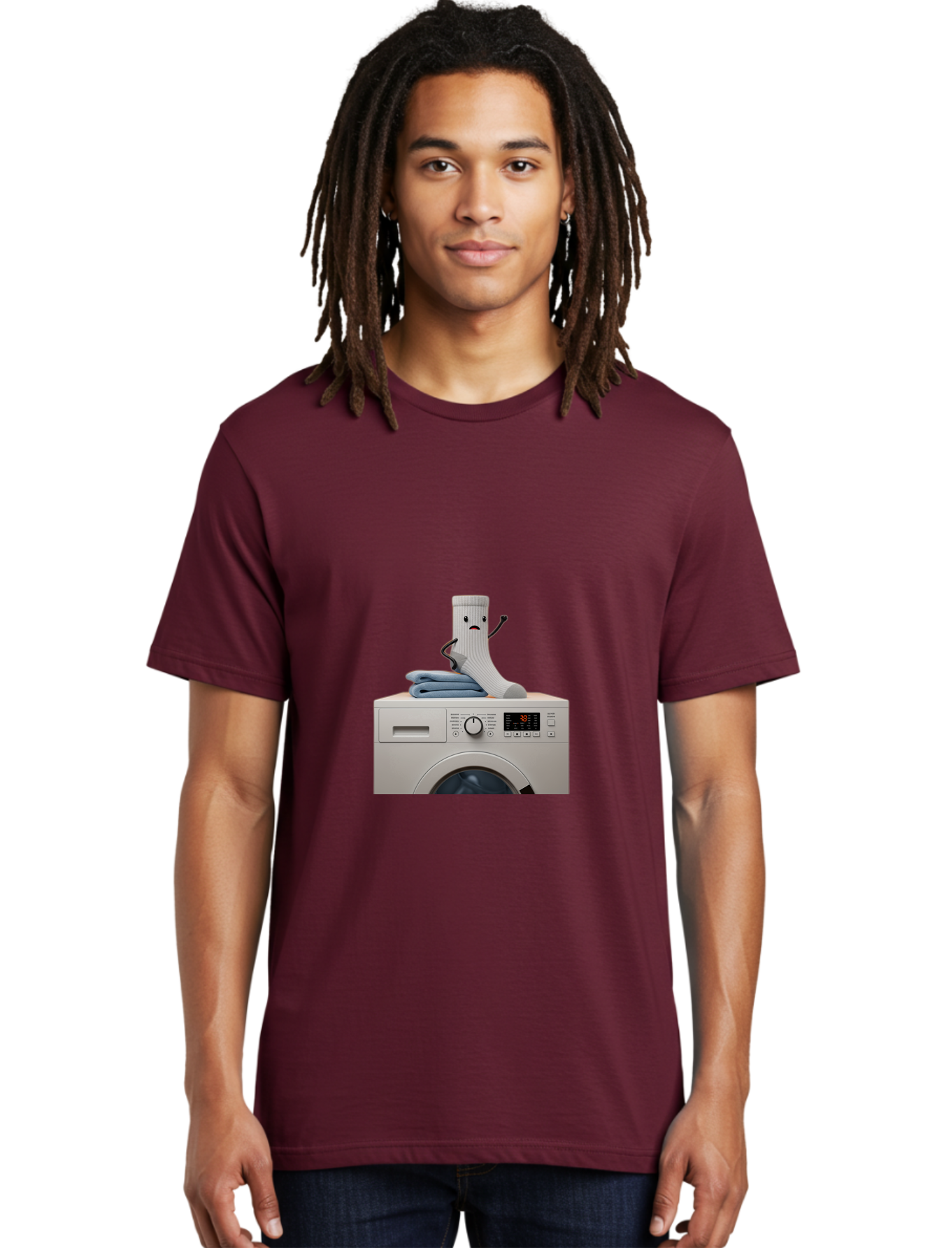 Sad-Sock Men'S Graphic Tee, 100% Cotton, Comfortable Casual Summer Wear, Machine Washable, Vintage Camera, Old Camera, Antique Camera, Black Camera, Classic Photography, Photography Equipment, Nostalgic Device, Film Camera, Camera Art Ban405 30
