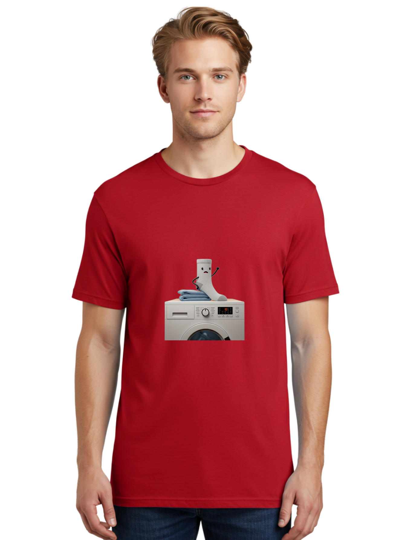 Sad-Sock Men'S Graphic Tee, 100% Cotton, Comfortable Casual Summer Wear, Machine Washable, Vintage Camera, Old Camera, Antique Camera, Black Camera, Classic Photography, Photography Equipment, Nostalgic Device, Film Camera, Camera Art Ban405 23