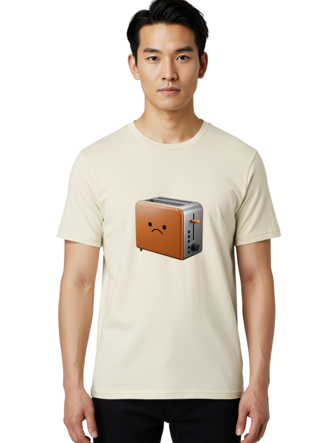 Sad-Toaster-1 Men'S Graphic Tee, 100% Cotton, Comfortable Casual Summer Wear, Machine Washable, Vintage Camera, Old Camera, Antique Camera, Black Camera, Classic Photography, Photography Equipment, Nostalgic Device, Film Camera, Camera Art Ban407 26