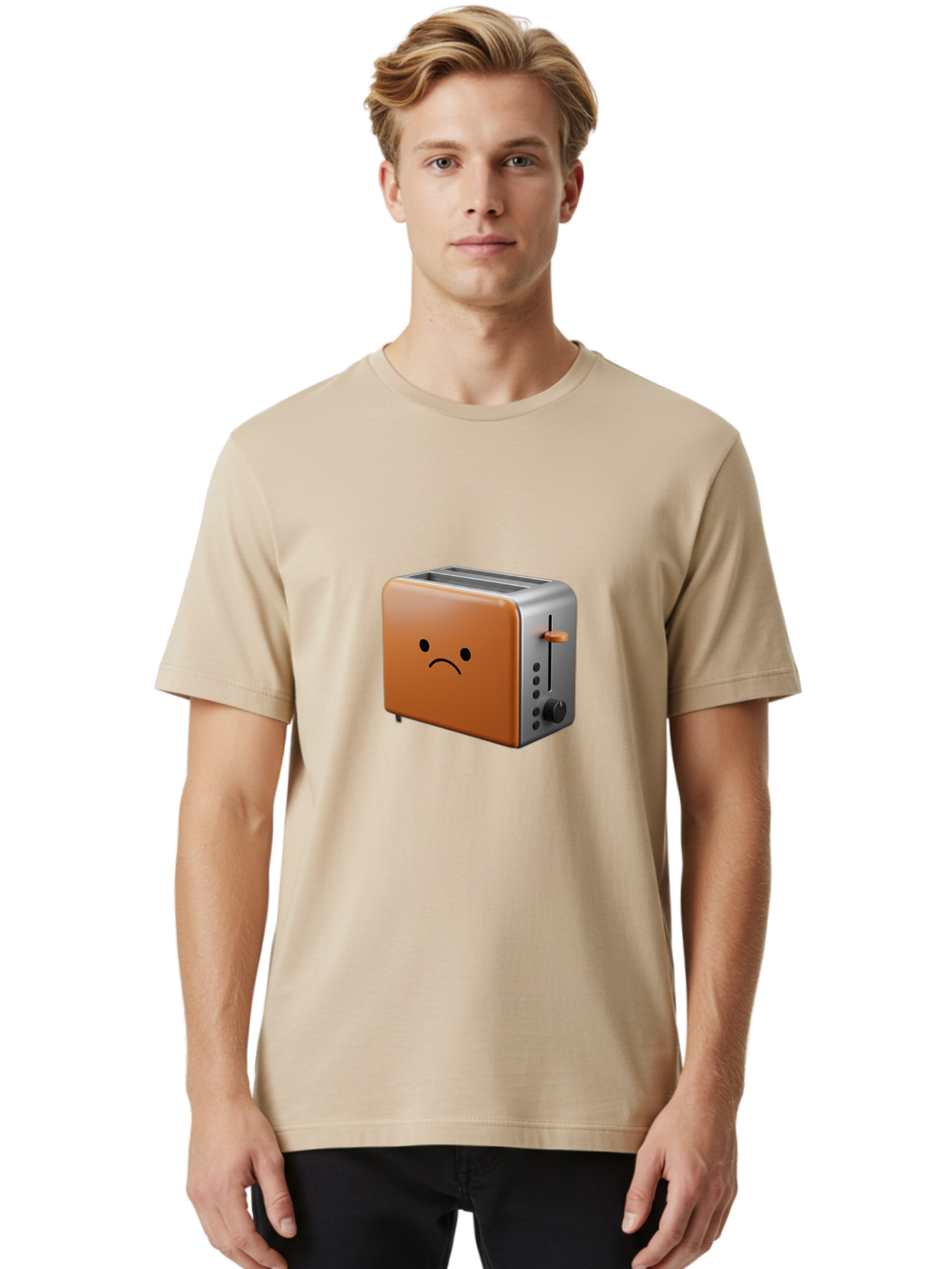 Sad-Toaster-1 Men'S Graphic Tee, 100% Cotton, Comfortable Casual Summer Wear, Machine Washable, Vintage Camera, Old Camera, Antique Camera, Black Camera, Classic Photography, Photography Equipment, Nostalgic Device, Film Camera, Camera Art Ban407 22