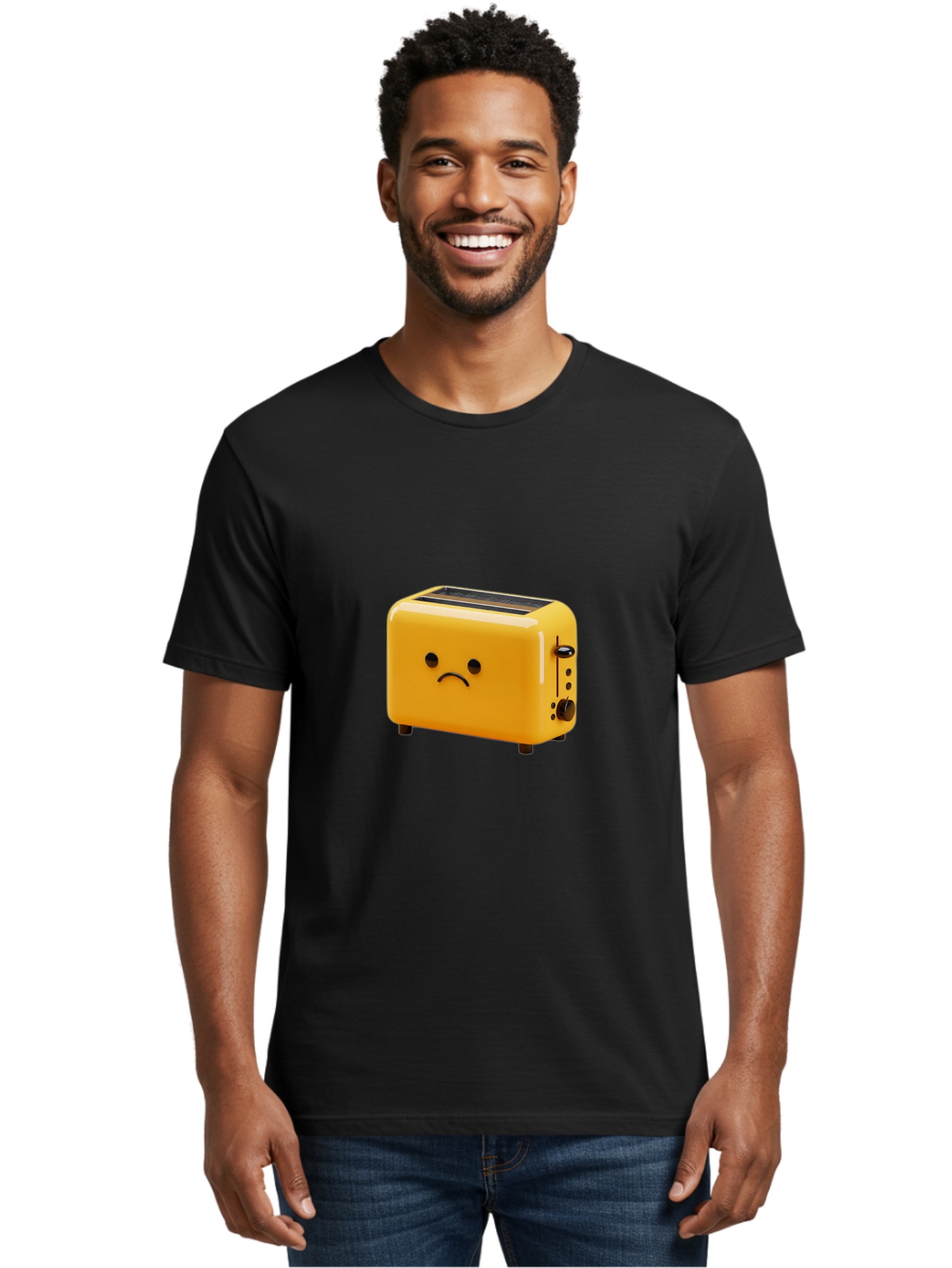 Sad-Toaster-2 Men'S Graphic Tee, 100% Cotton, Comfortable Casual Summer Wear, Machine Washable, Vintage Camera, Old Camera, Antique Camera, Black Camera, Classic Photography, Photography Equipment, Nostalgic Device, Film Camera, Camera Art Ban408 16