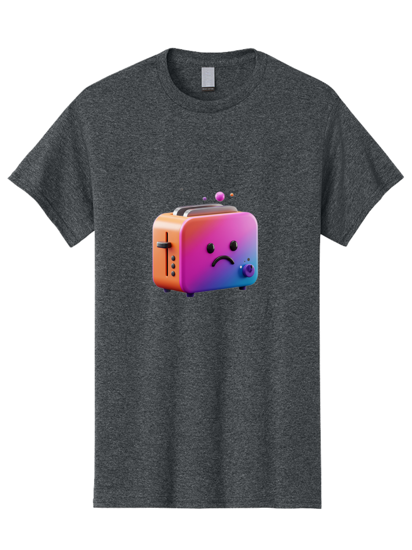 Sad-Toaster-3 Men'S Graphic Tee, 100% Cotton, Comfortable Casual Summer Wear, Machine Washable, Vintage Camera, Old Camera, Antique Camera, Black Camera, Classic Photography, Photography Equipment, Nostalgic Device, Film Camera, Camera Art Ban409 6
