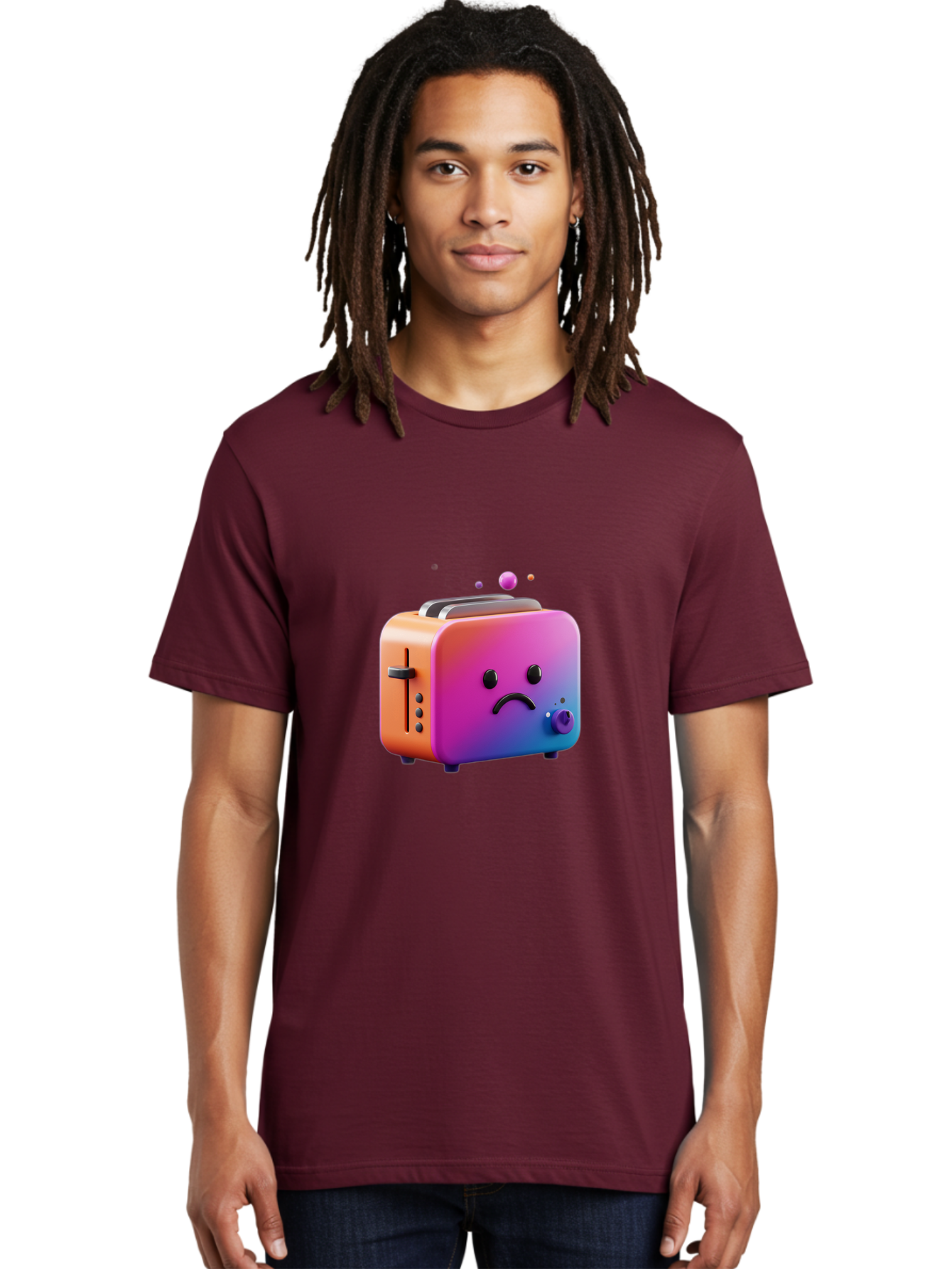 Sad-Toaster-3 Men'S Graphic Tee, 100% Cotton, Comfortable Casual Summer Wear, Machine Washable, Vintage Camera, Old Camera, Antique Camera, Black Camera, Classic Photography, Photography Equipment, Nostalgic Device, Film Camera, Camera Art Ban409 25