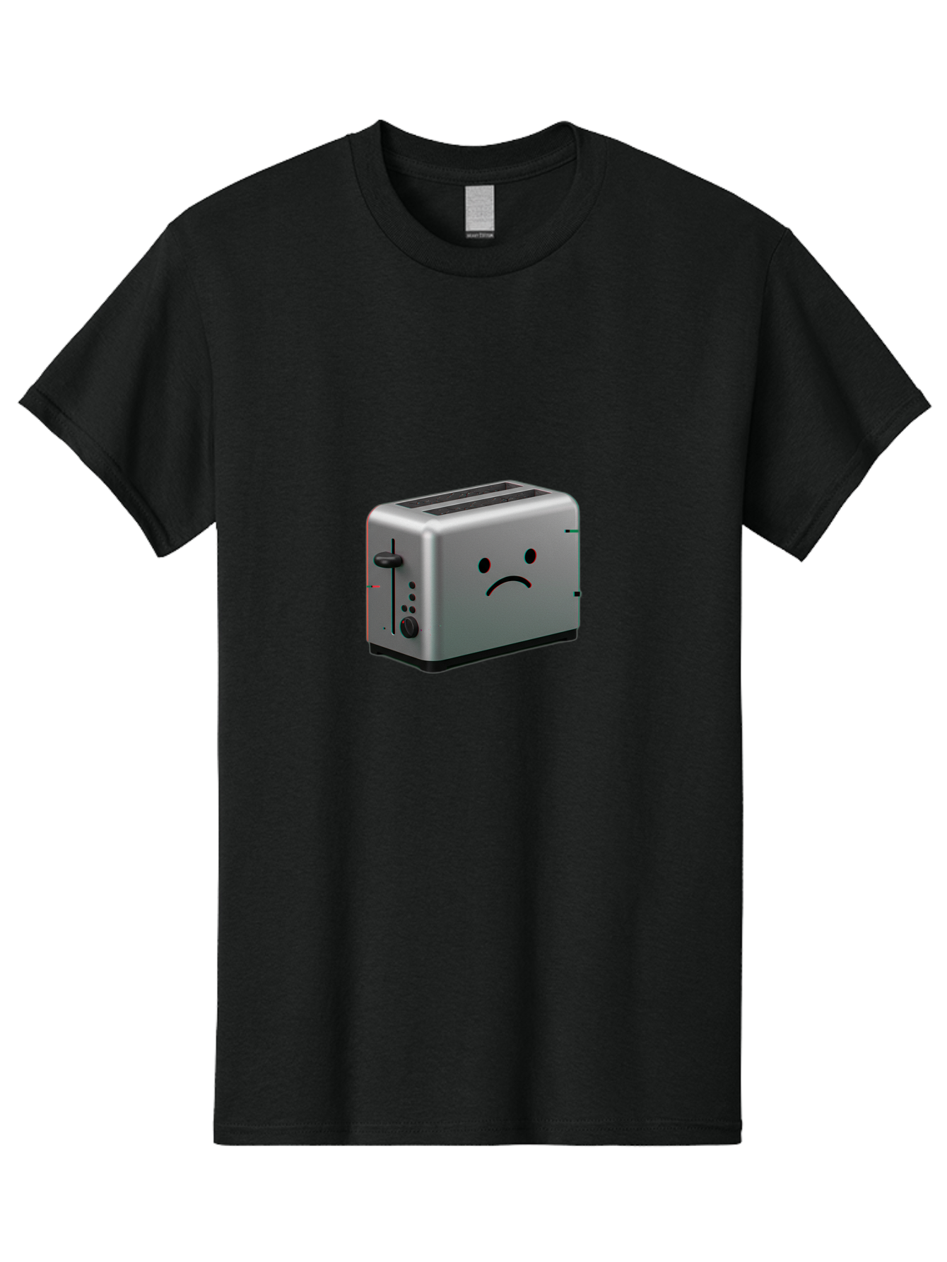 Sad-Toaster-4 Men'S Graphic Tee, 100% Cotton, Comfortable Casual Summer Wear, Machine Washable, Vintage Camera, Old Camera, Antique Camera, Black Camera, Classic Photography, Photography Equipment, Nostalgic Device, Film Camera, Camera Art Ban410 15