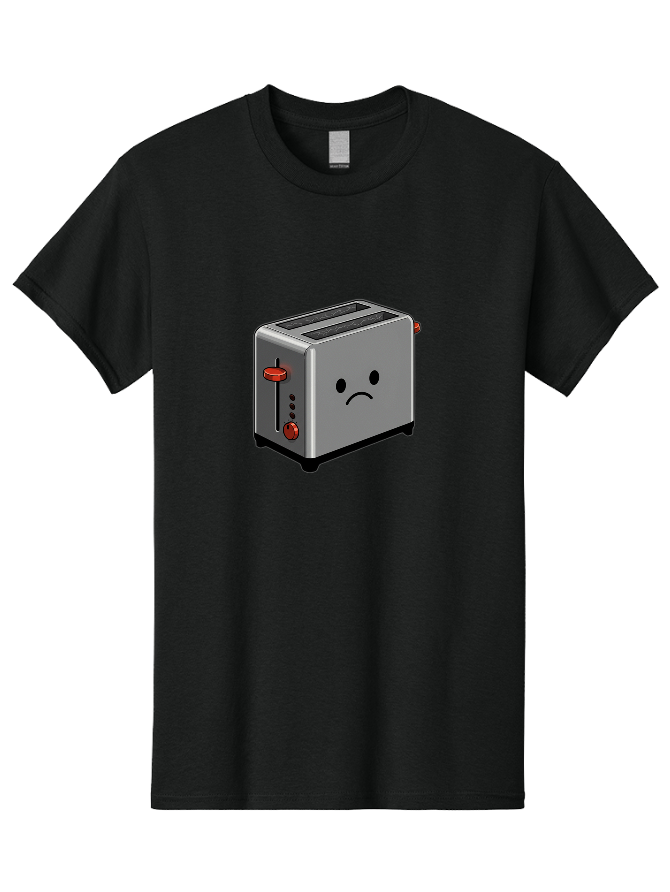 Sad-Toaster-5 Men'S Graphic Tee, 100% Cotton, Comfortable Casual Summer Wear, Machine Washable, Vintage Camera, Old Camera, Antique Camera, Black Camera, Classic Photography, Photography Equipment, Nostalgic Device, Film Camera, Camera Art Ban411 6