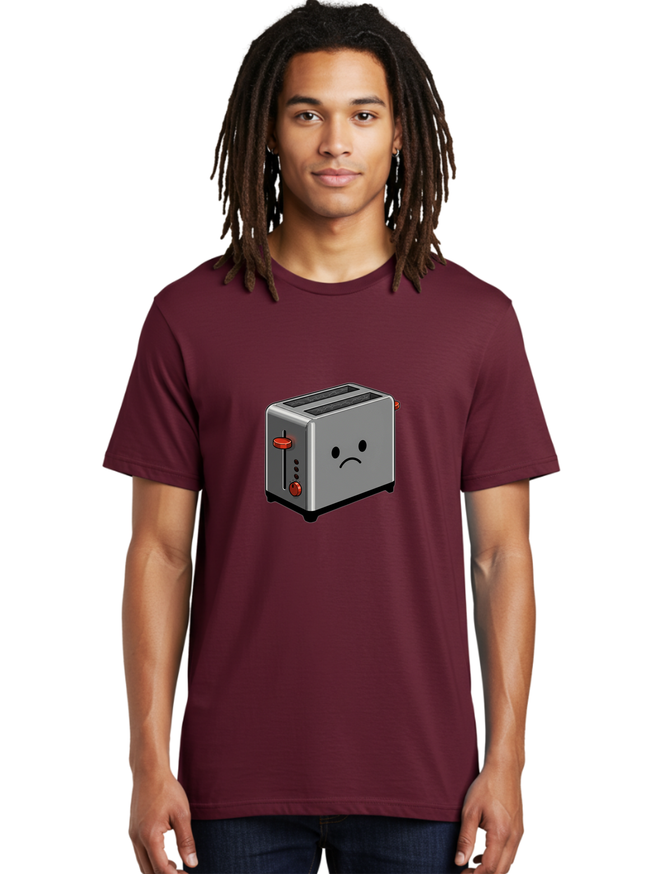 Sad-Toaster-5 Men'S Graphic Tee, 100% Cotton, Comfortable Casual Summer Wear, Machine Washable, Vintage Camera, Old Camera, Antique Camera, Black Camera, Classic Photography, Photography Equipment, Nostalgic Device, Film Camera, Camera Art Ban411 18